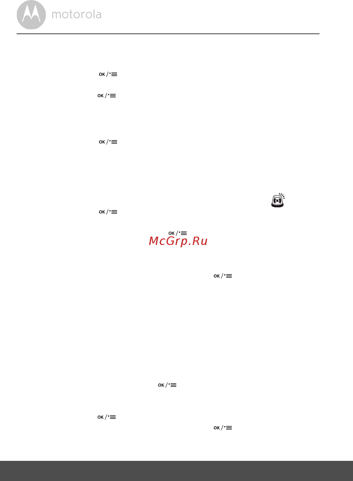 Motorola MBP161Timer [18/28] English