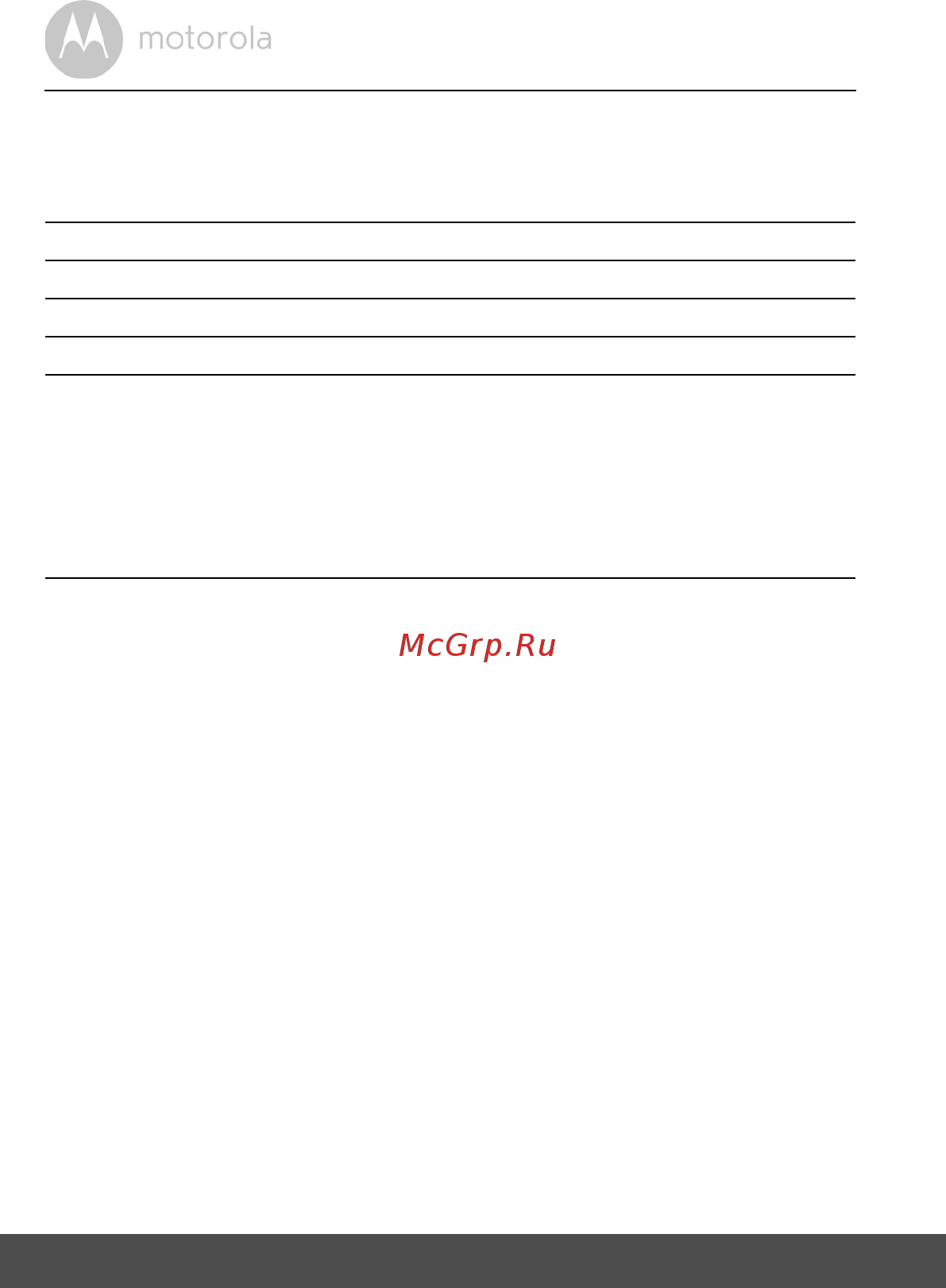 Motorola MBP853 Connect [54/56] Technical specifications