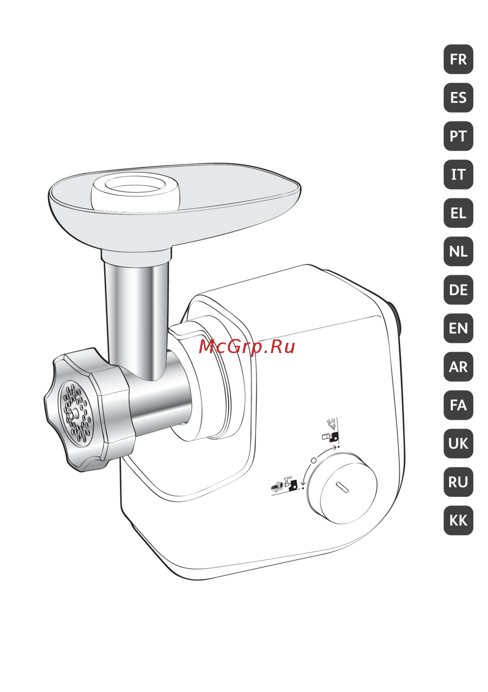 Схема подключить провода мясорубки moulinex me856