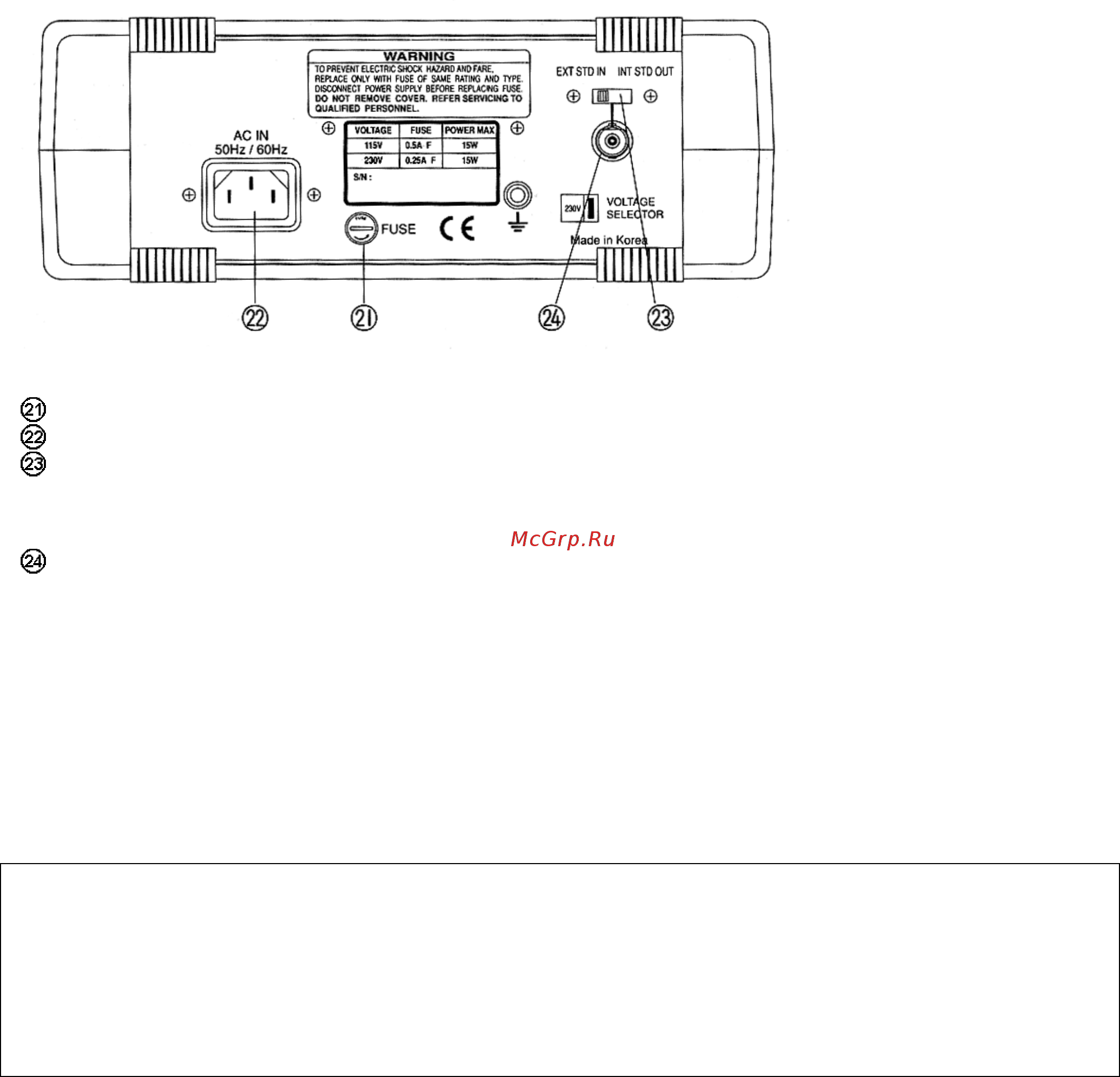 Ez Digital FC-7150U Инструкция по эксплуатации онлайн [6/9] 258221
