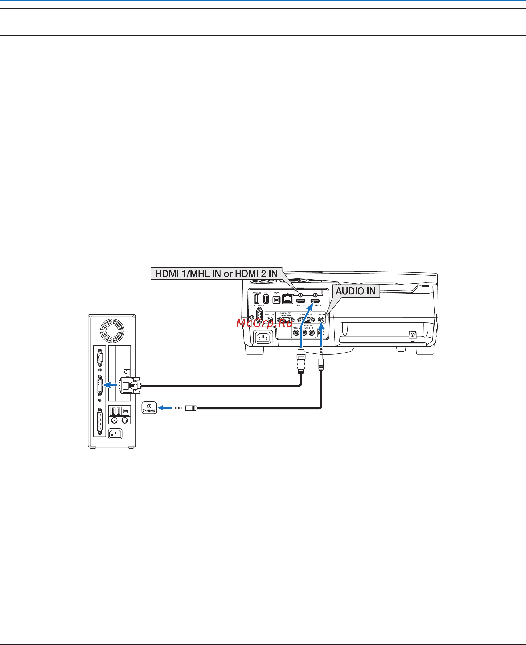 Nec UM301X (UM301XG) [118/152] Установка и подключение