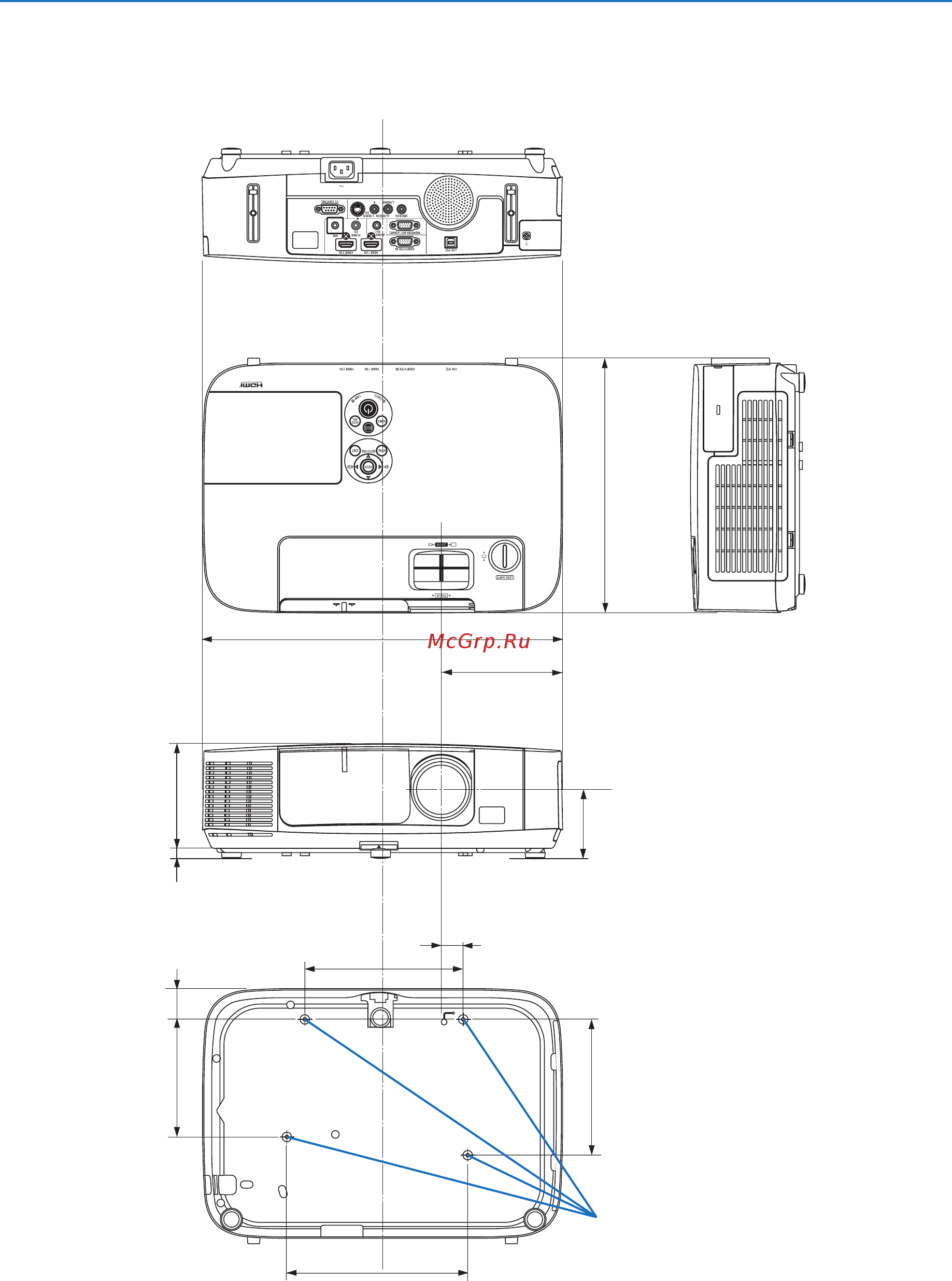 Nec P451W (P451WG) [224/231] Приложение