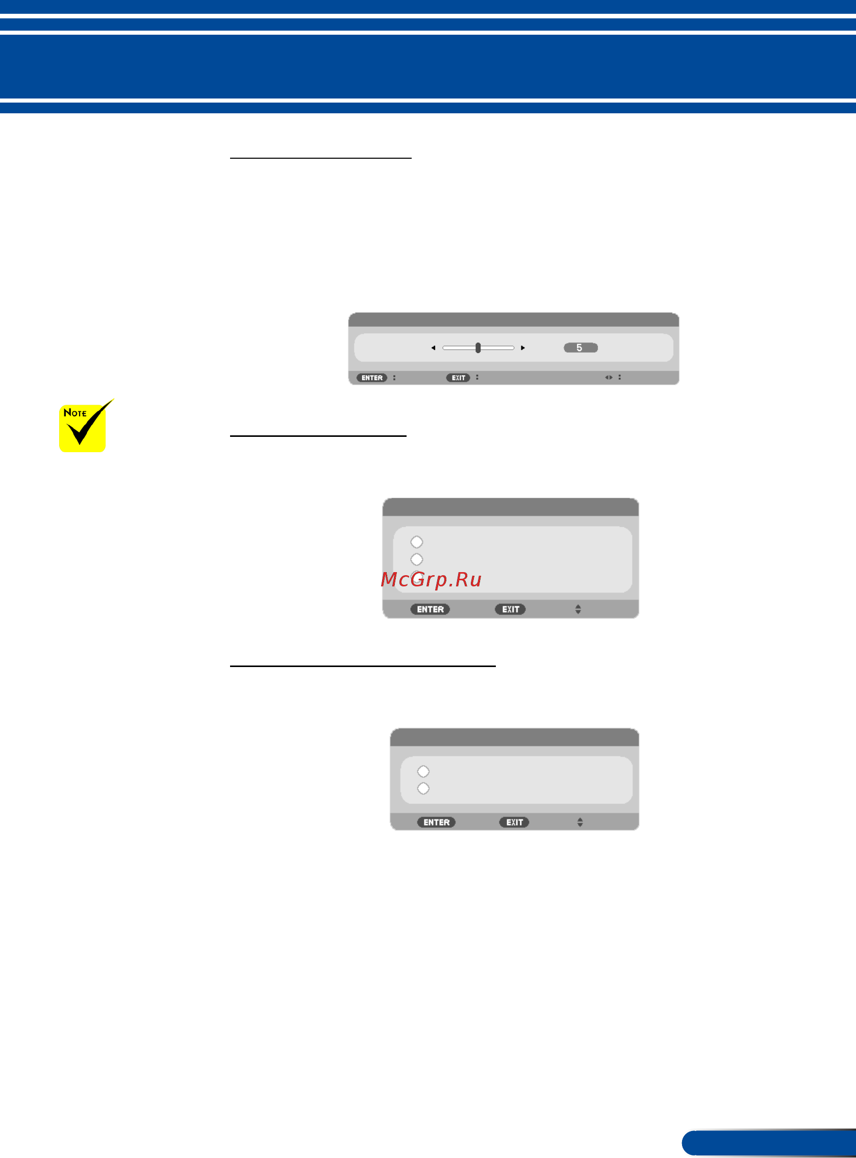 Nec VE303X (VE303XG) [48/95] User controls