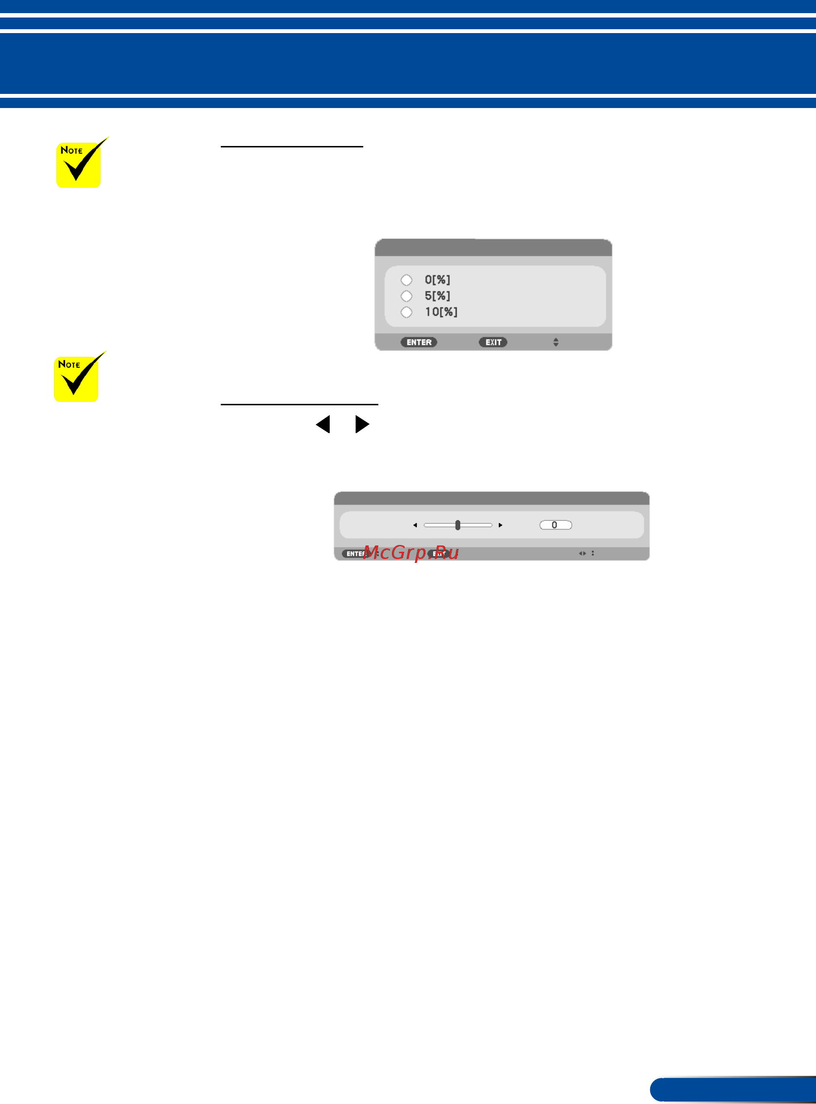 Nec VE303X (VE303XG) [52/95] User controls