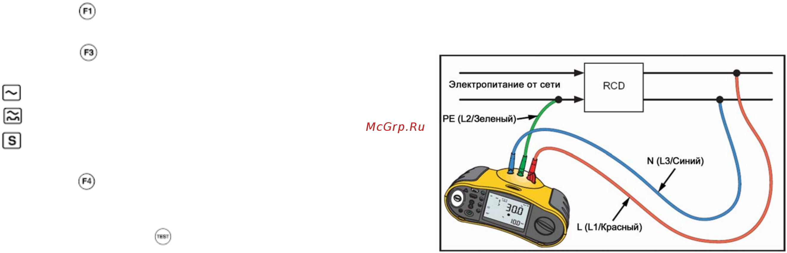 Fluke 1653 [40/63] Проведение измерений