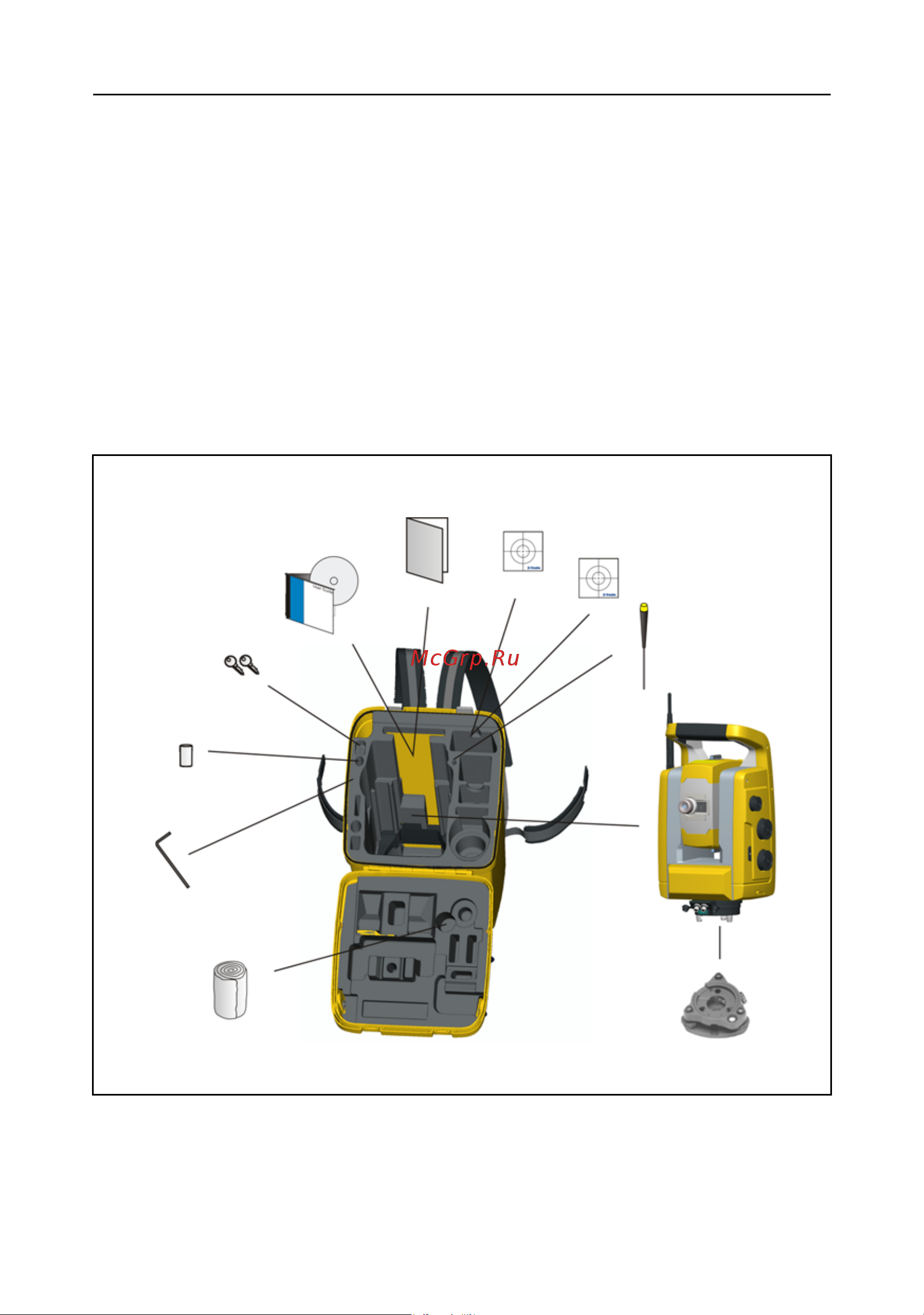 Trimble S3 [16/78] Проверка контейнера