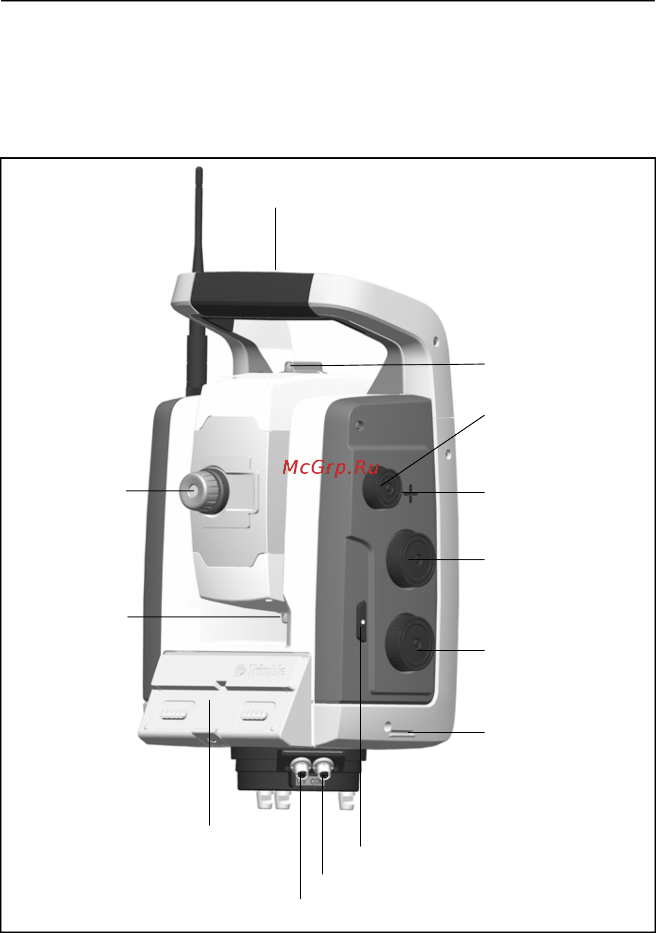 Trimble S8 [47/160] Описание инструмента