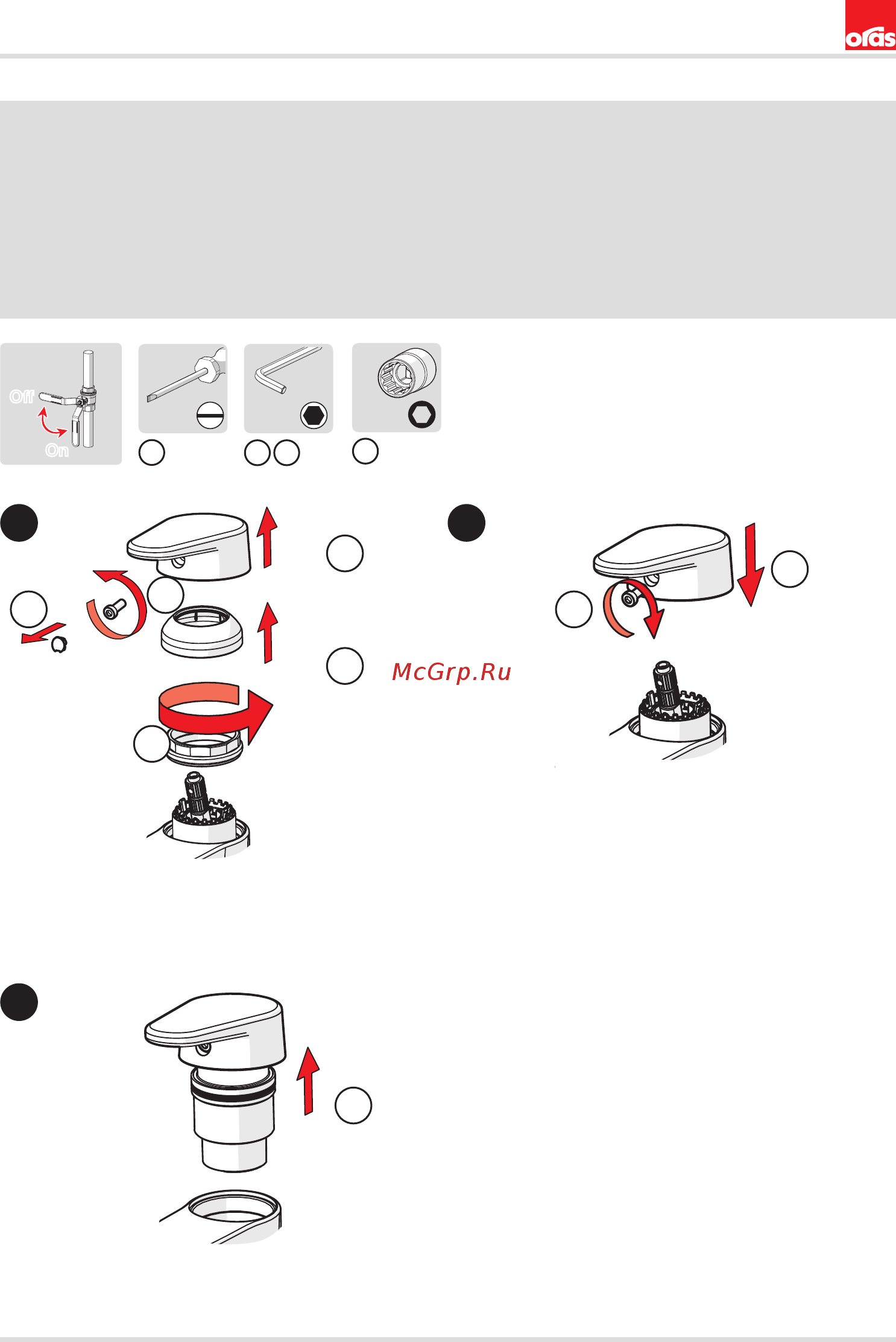 ORAS Signa 2203F [23/36] To change the cartridge