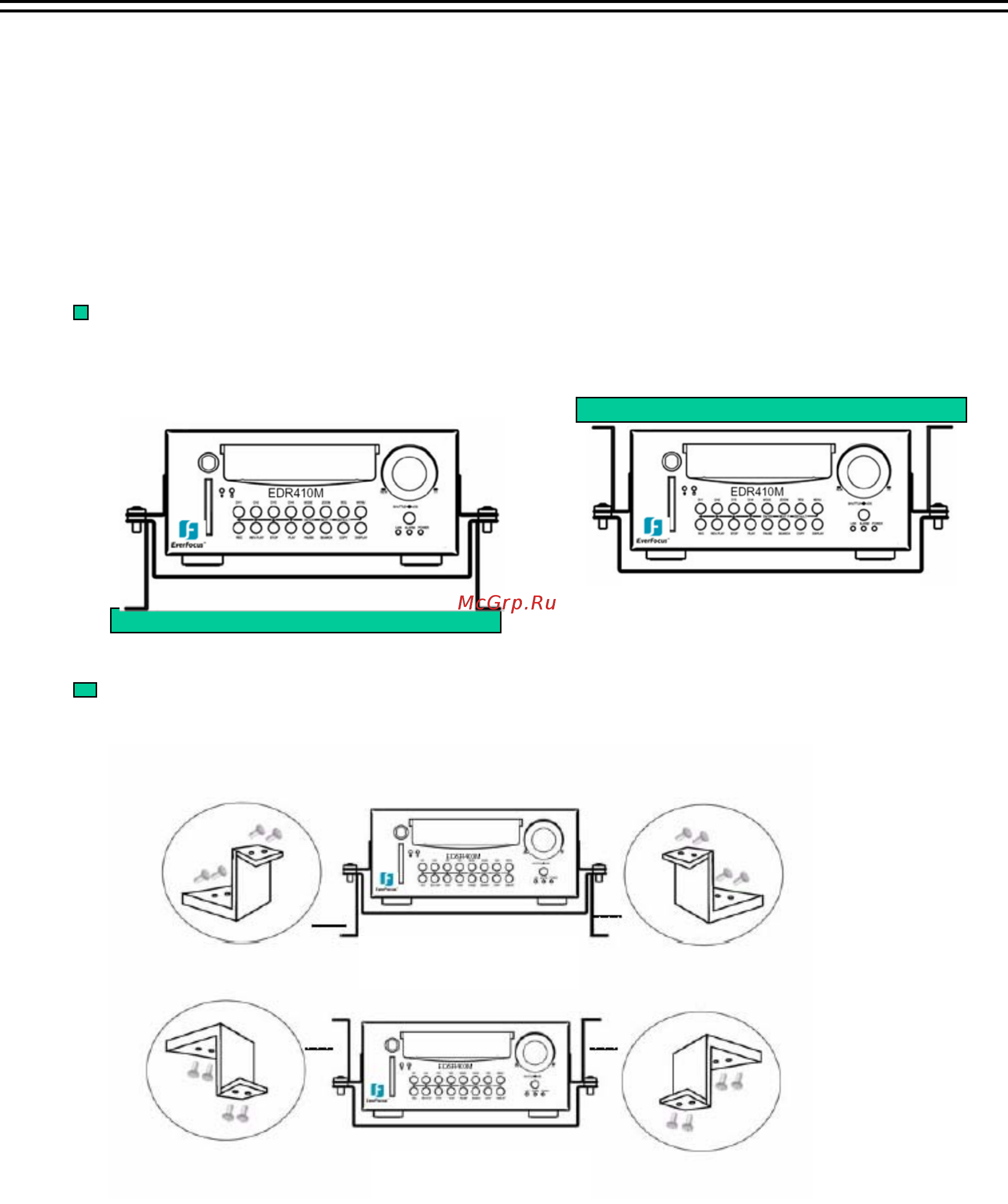 Everfocus EDR810H [23/81] Руководство по быстрой установке только edr810m и edr410m edr810m и edr410m это полнофункциональные цифровые видеогрегистраторы которые были разработаны специально для использования в мобильных приложениях ознакомьтесь со следующим руководством по быстрой установке edr810m или edr410m в транспортных средствах таких как автобусы автомобили и полицейские патрульные машины