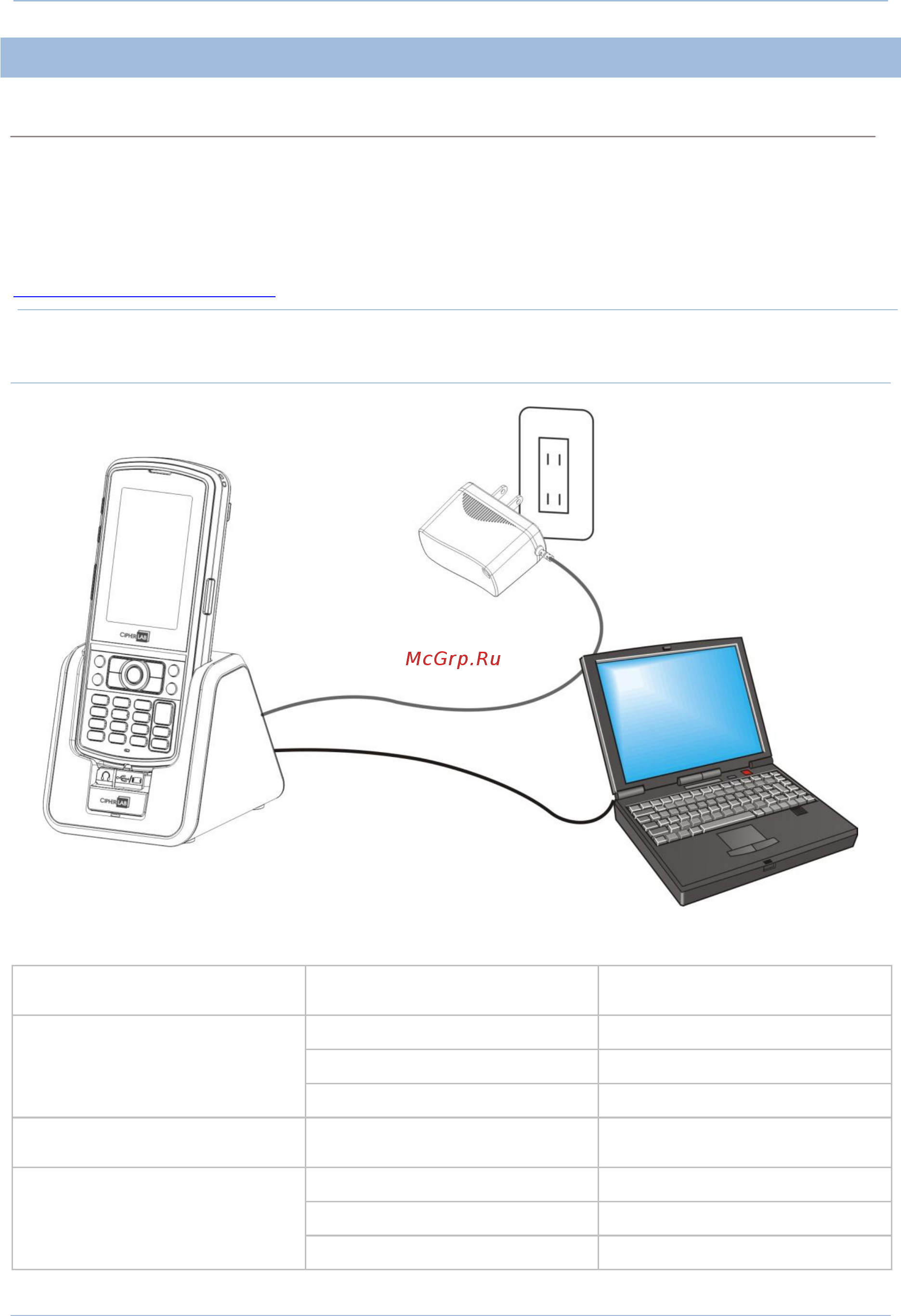 Cipherlab CP-30 [21/185] Использование подставки