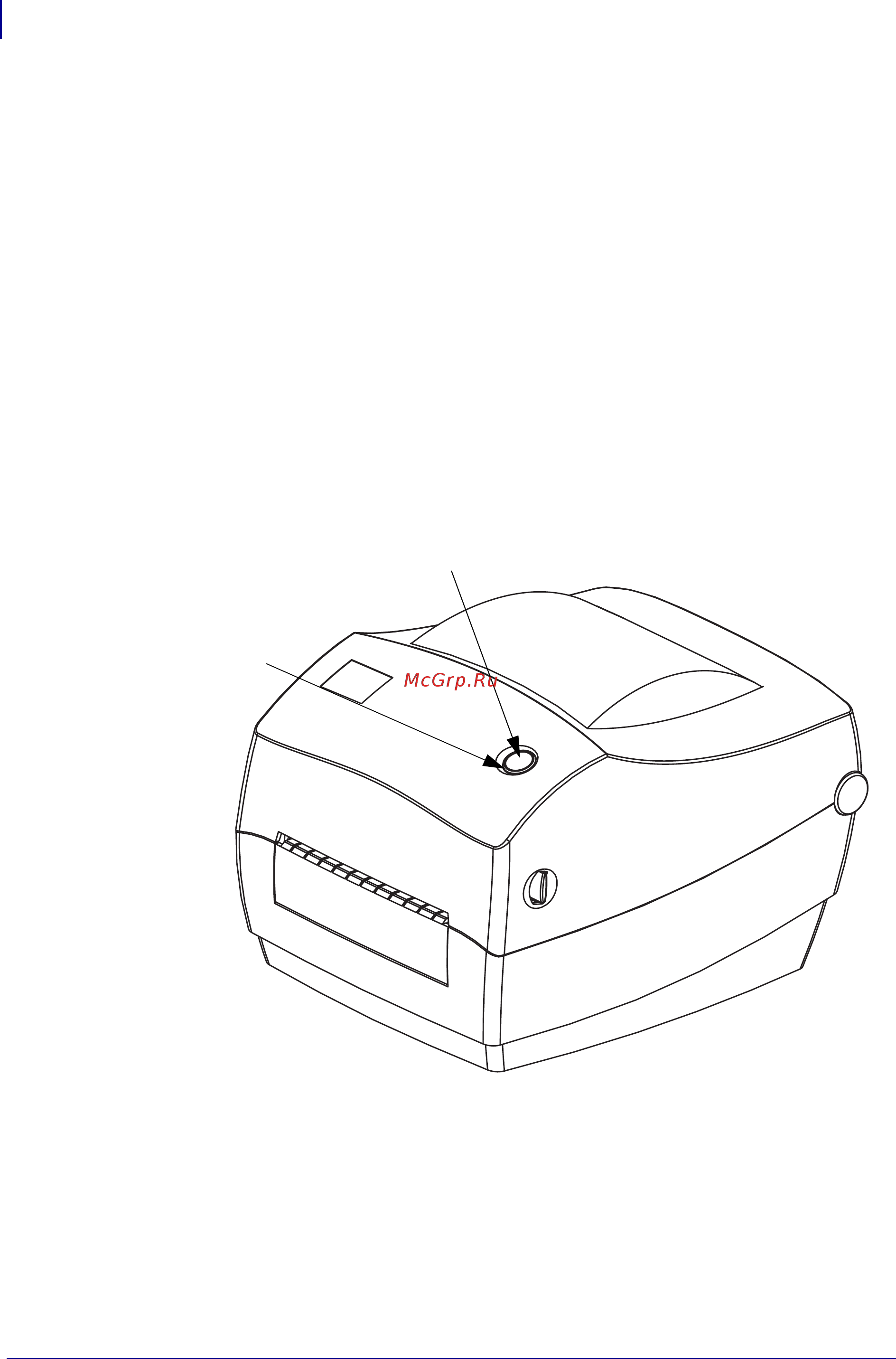 Zebra GC-420T [20/122] Индикатор состояния