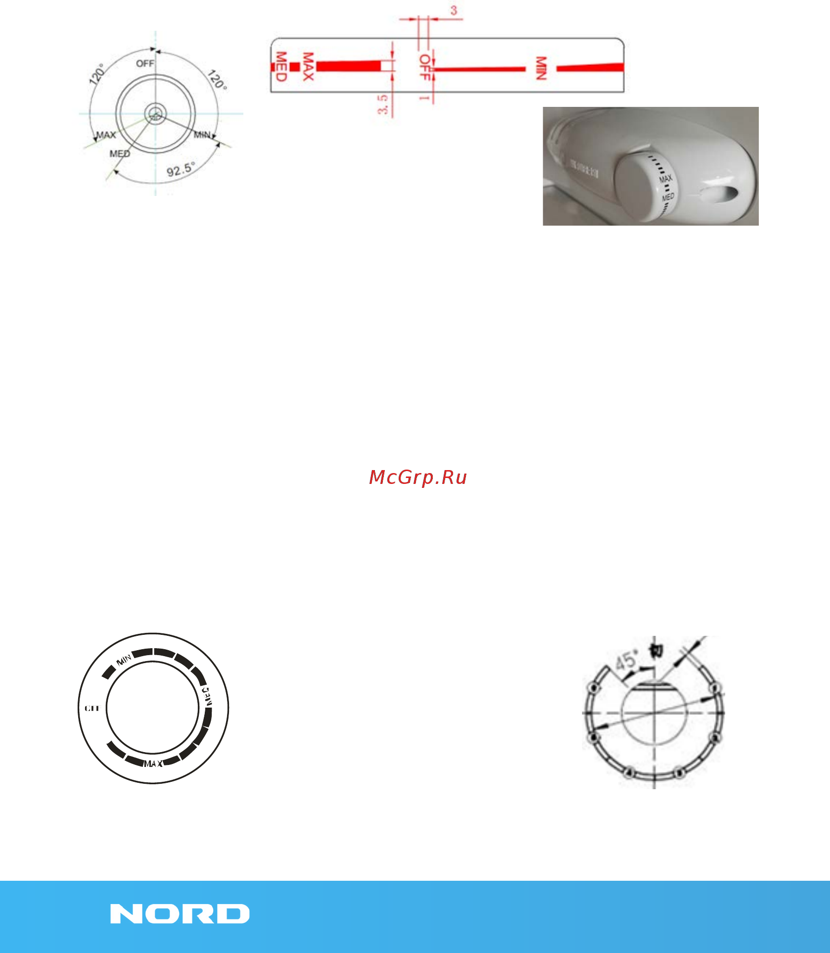 Nord DR 51 [30/64] Регулировка термостата в моделях dr 235 drs 500 dr 221 dr 201 dr 019