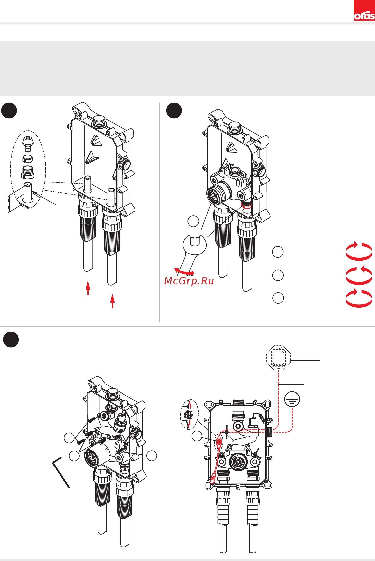 ORAS Electra 6257C [11/56] Installation