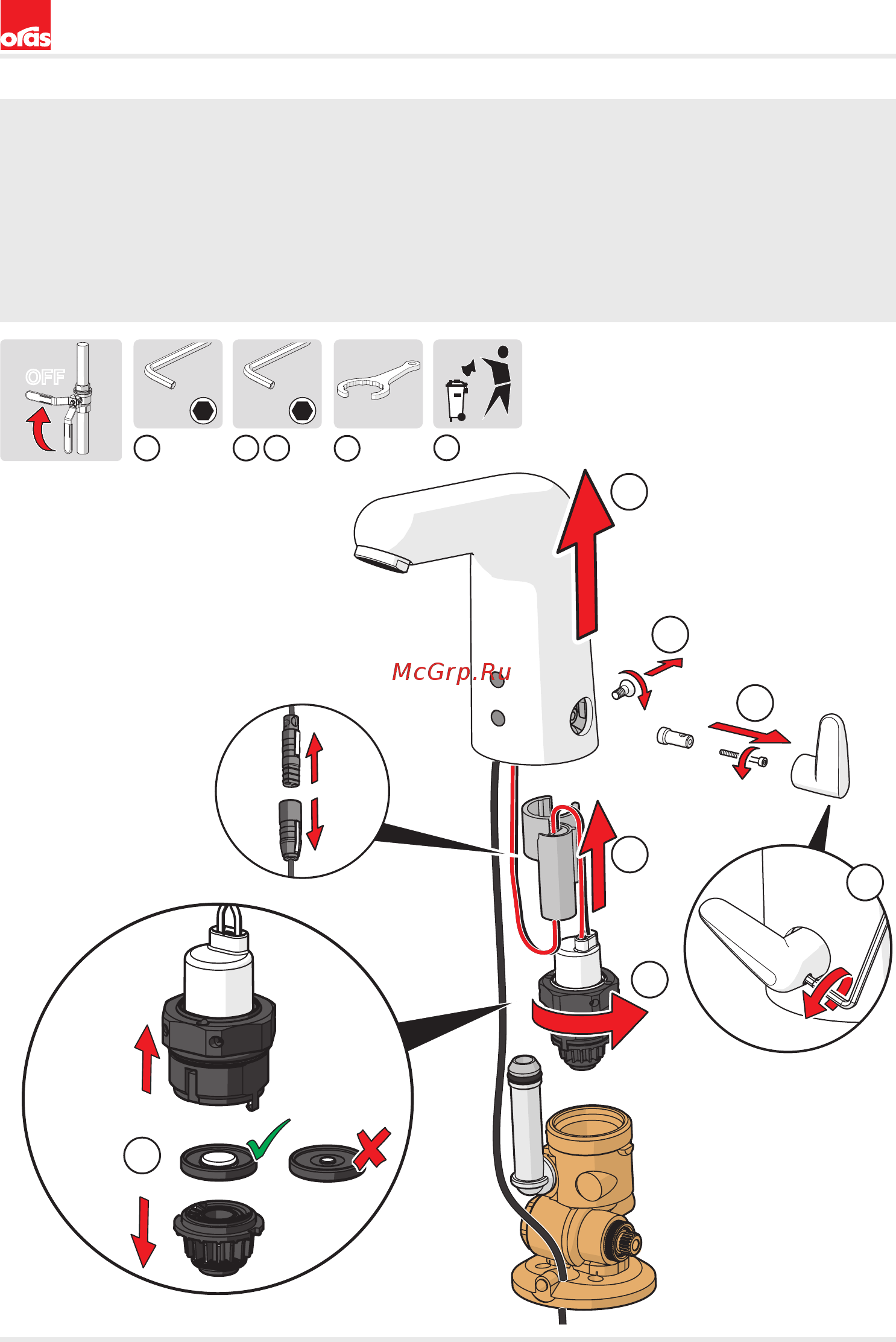 ORAS Medipro XL 5522F [14/24] Servicing the solenoid valve