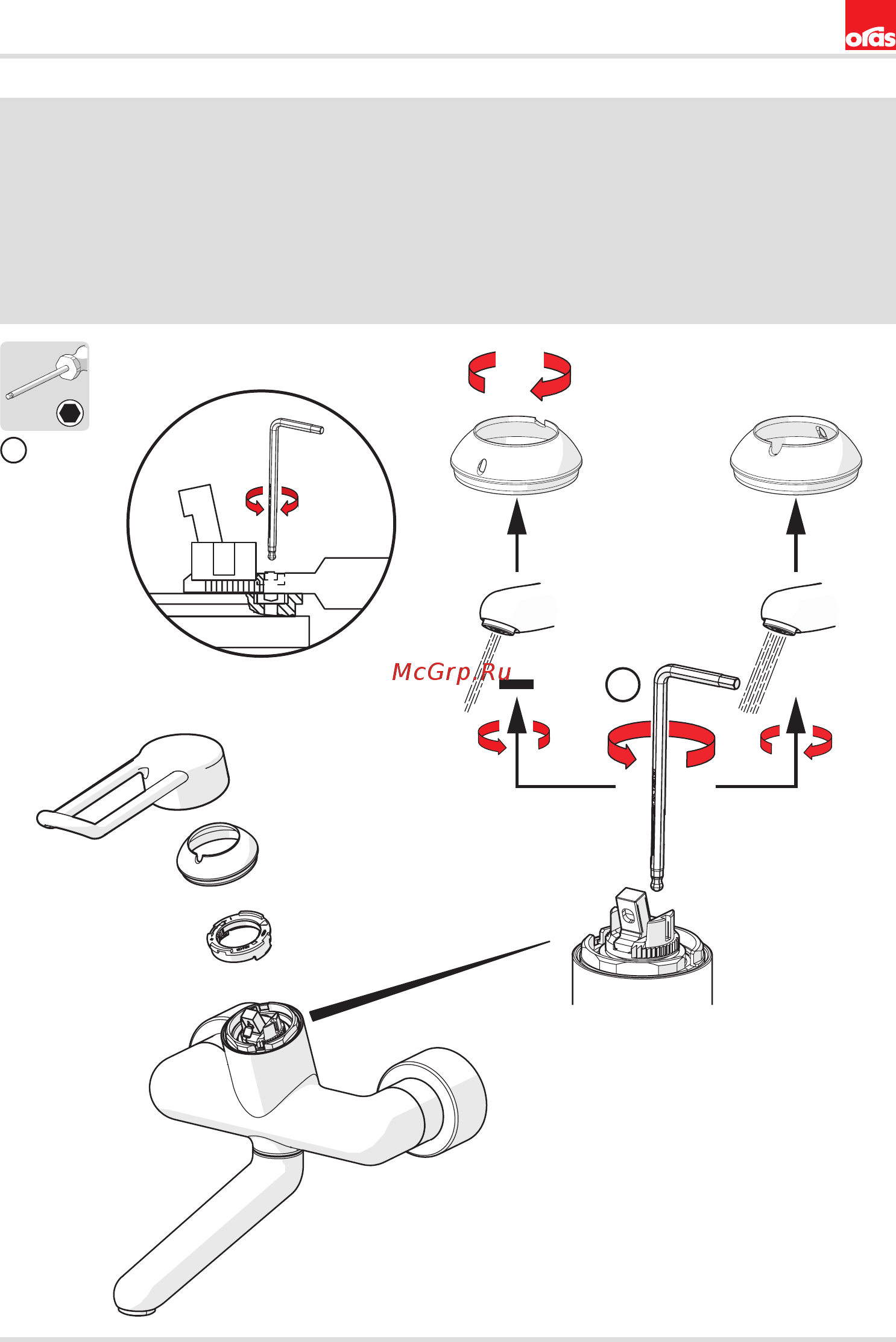 ORAS Medipro 5526B [11/20] Limiting the flow rate