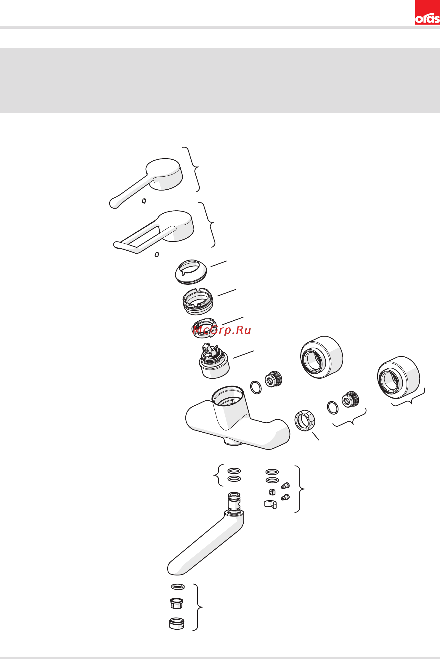 ORAS Medipro 5526B [15/20] Spare parts