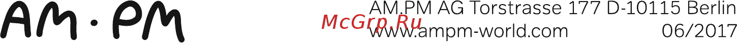 AM.PM Gem F9092100 [12/12] A hp h