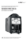 Foxweld SAGGIO MIG 200-S Инструкция по эксплуатации