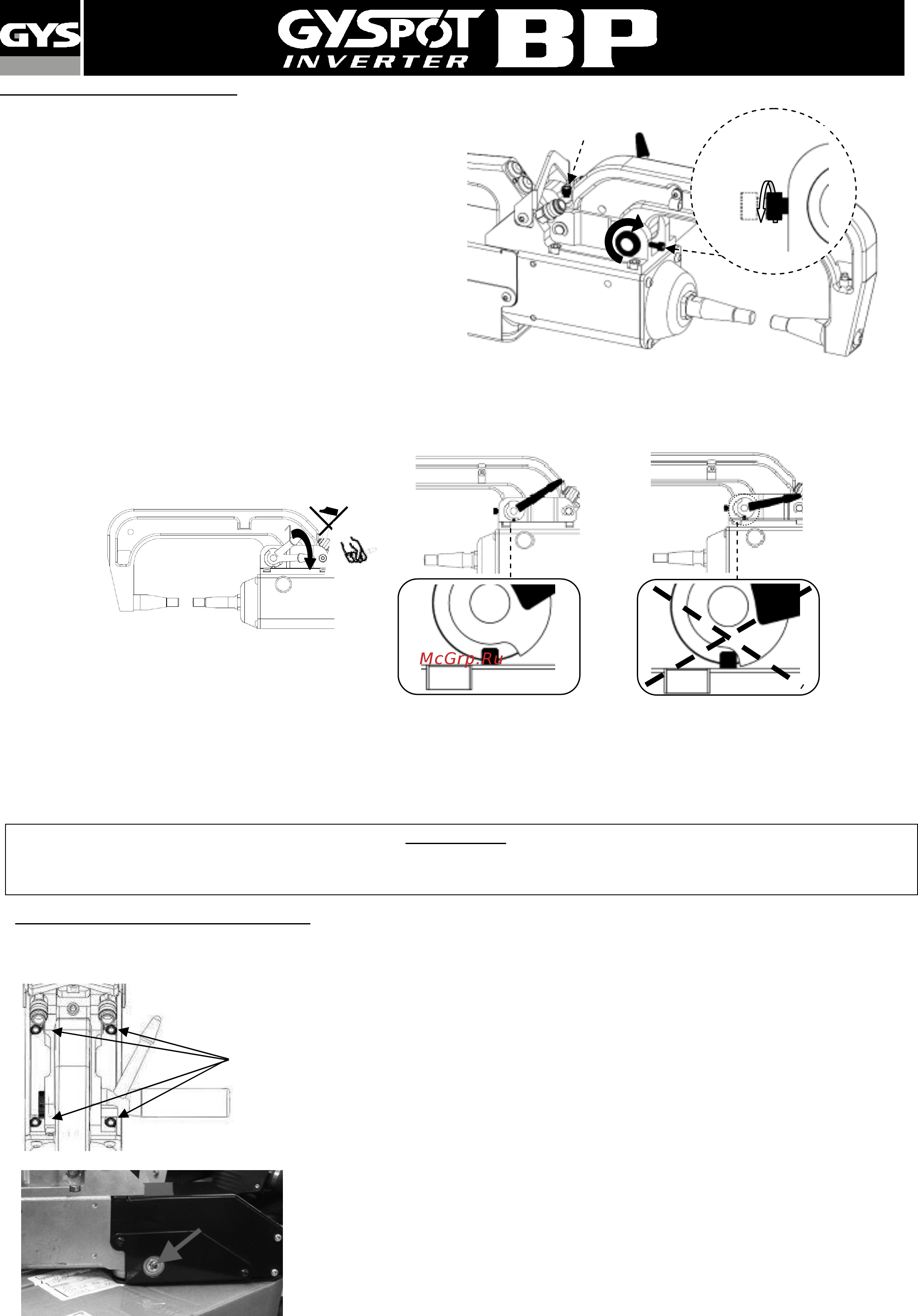 Gys GYSPOT INVERTER BP.LQC-s7 Инструкция по эксплуатации онлайн [24/31] 259876