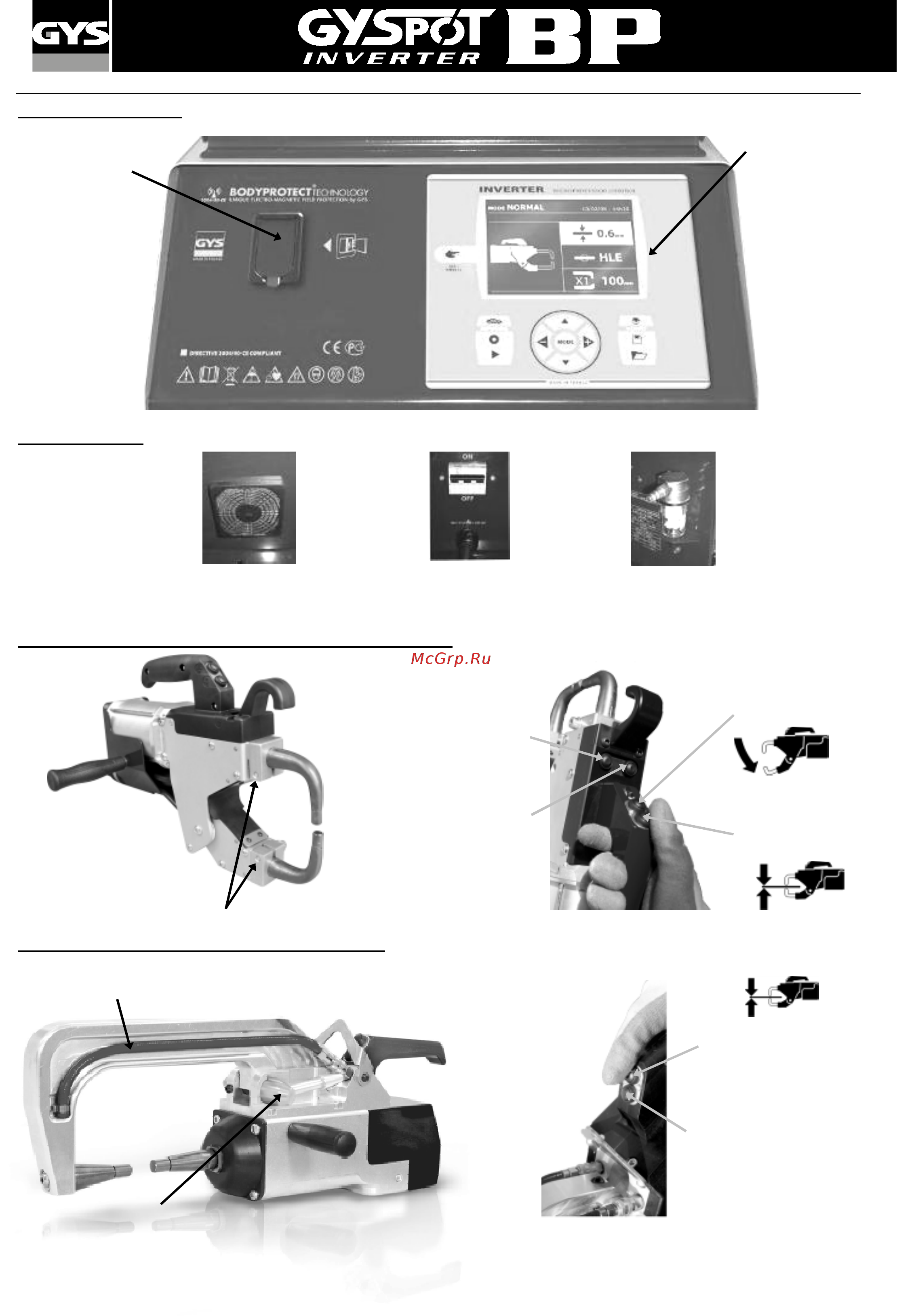 Gys GYSPOT INVERTER BP.LCX-s7 [3/31] Описание аппарата