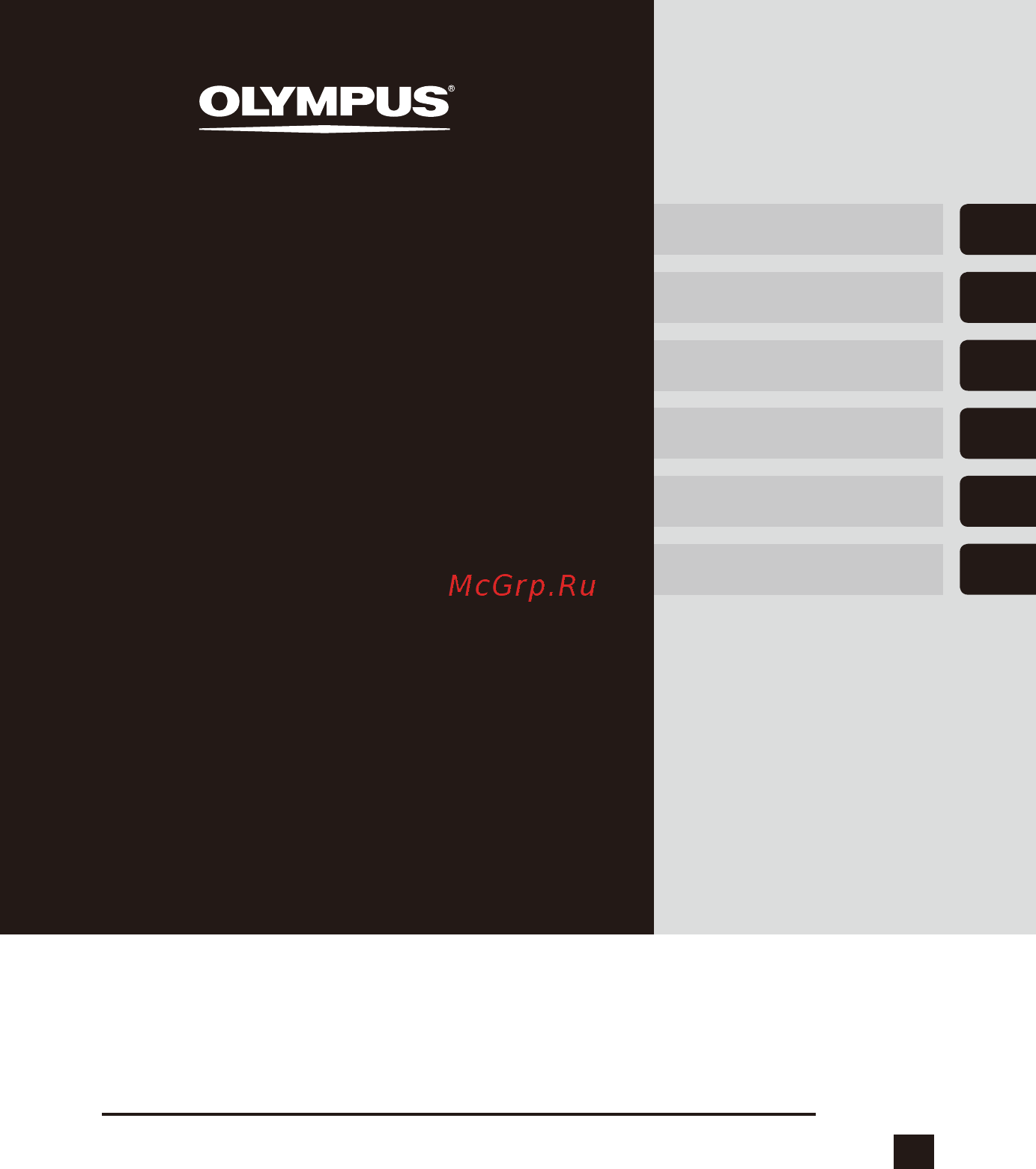 Olympus VN-731PC 2Gb + микрофон TP8, серебристый Инструкция по эксплуатации онлайн