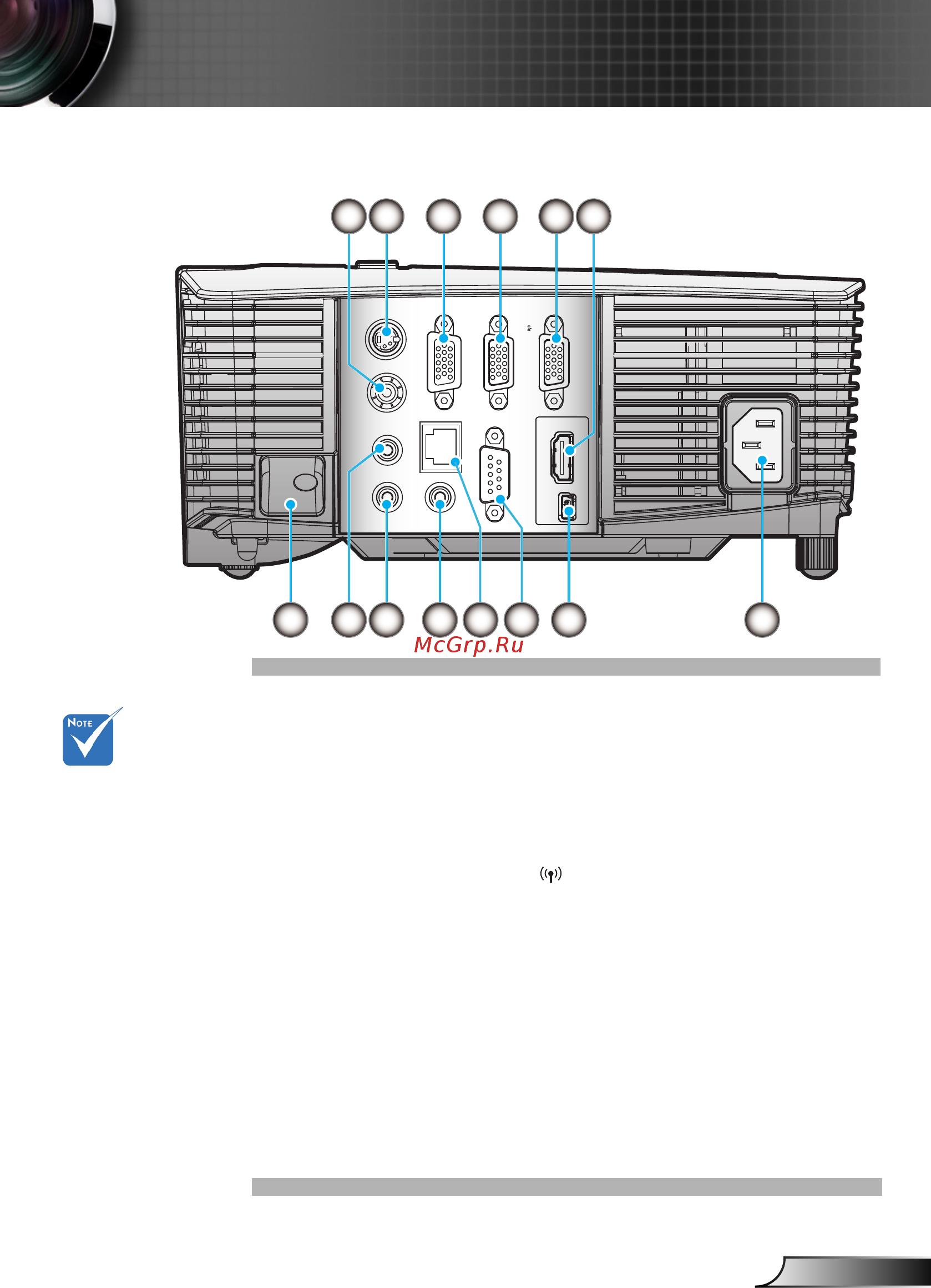 Optoma X316ST [9/74] Введение