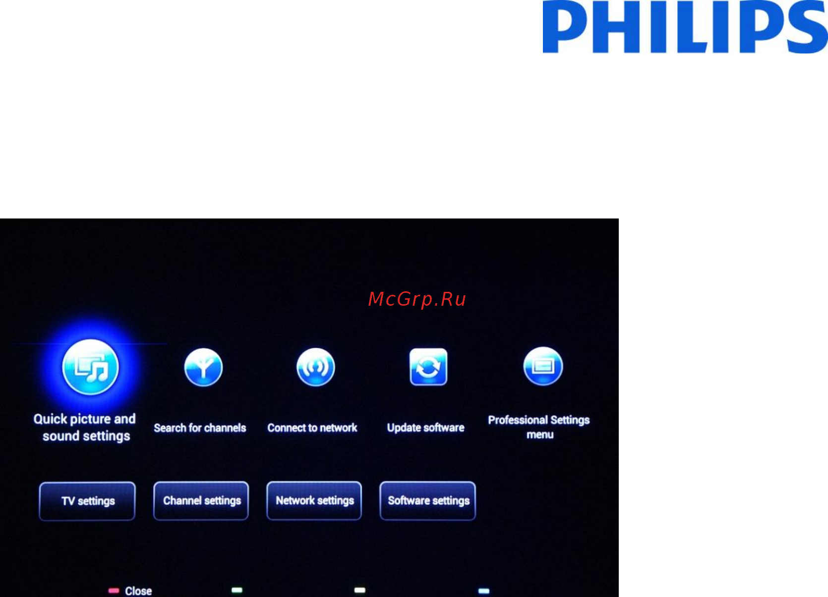 Philips 42HFL7009D/12 [25/63] Consumer setup menu