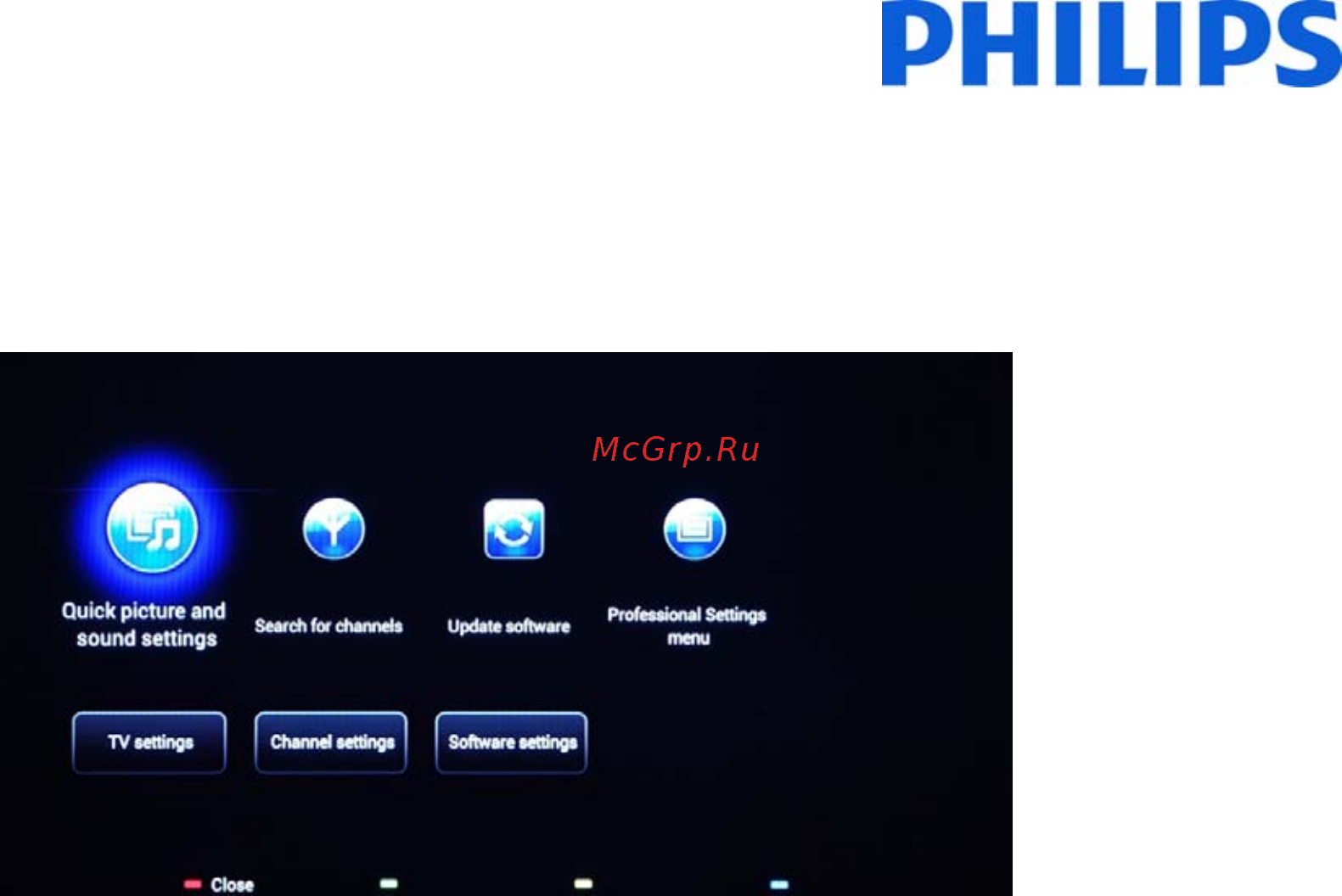 Philips 24HFL3010W/12 [24/57] Consumersetupmenu