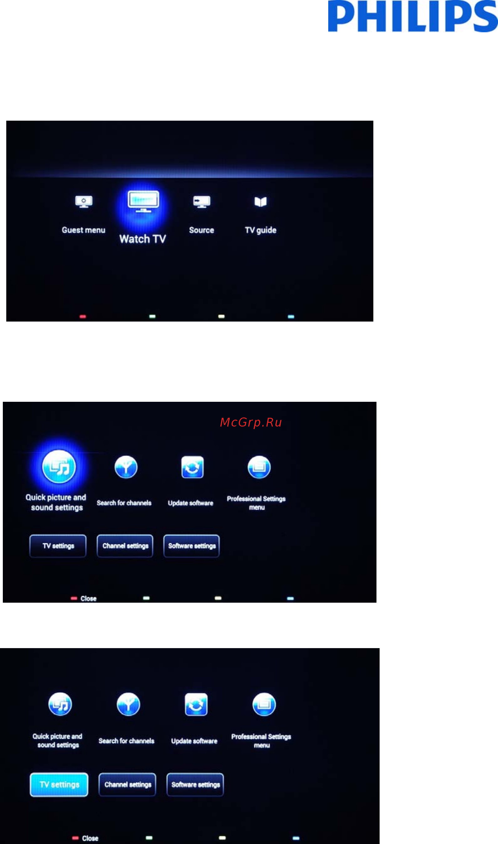 Philips 32HFL3010W/12 [6/57] Re installtv