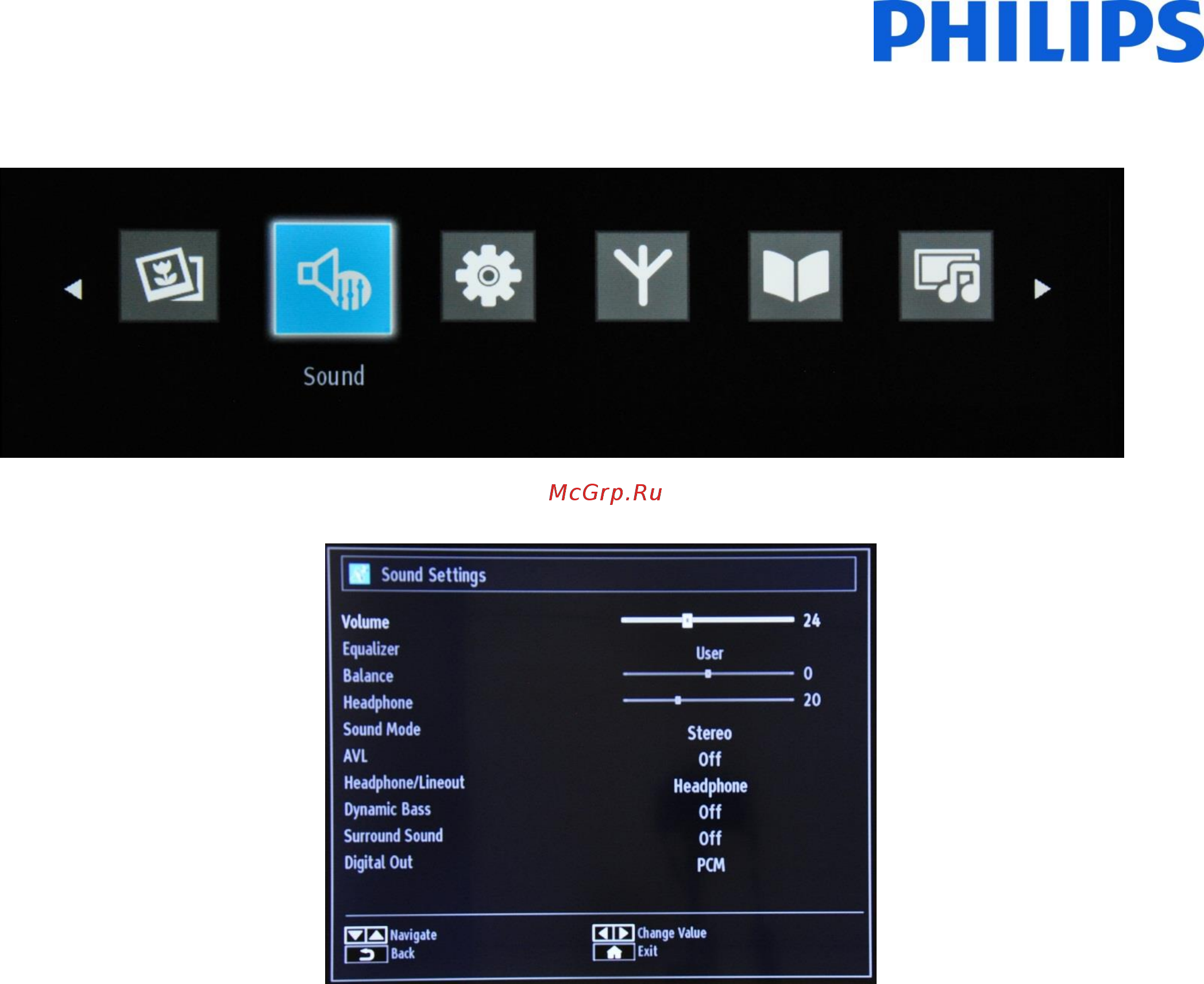 Philips 19HFL2829P/12 Руководство по установке онлайн [13/39] 260076