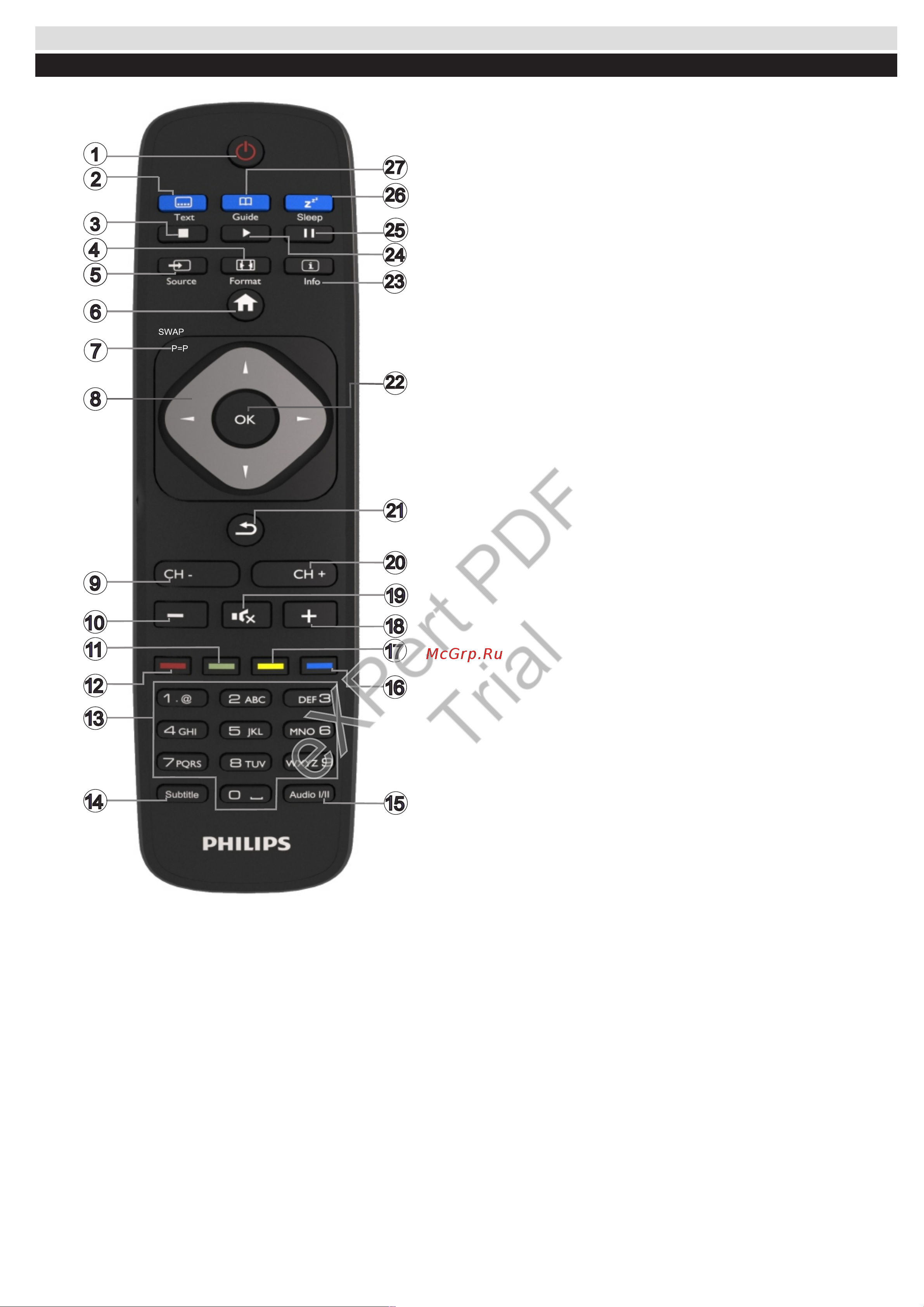 Philips 24HFL2839T/12 [66/177] Expert pdf trial