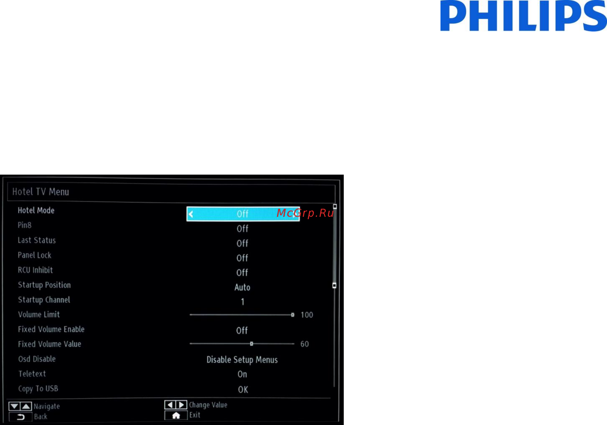 Philips 65HFL2859T/12 Руководство по установке StudioLine онлайн [7/44] 260081
