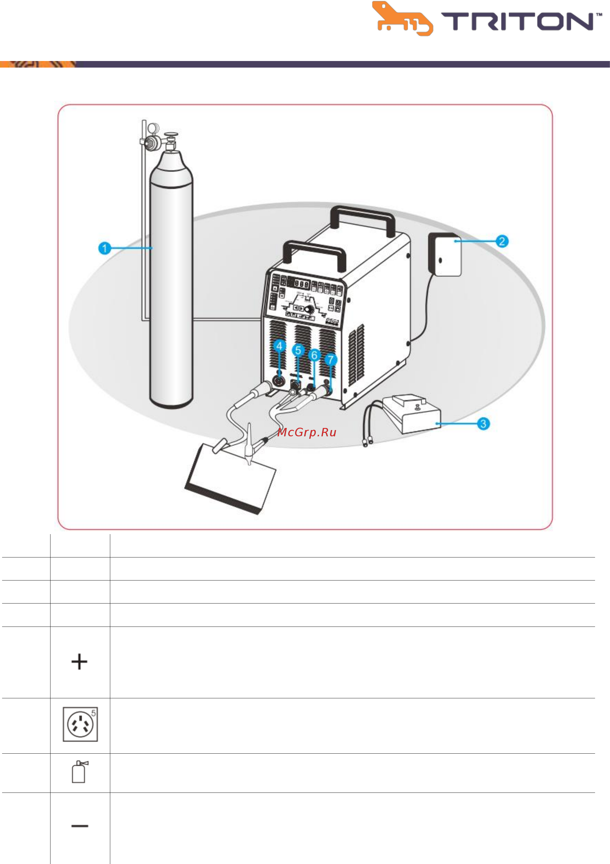 Triton ALUTIG 315P AC/DC W [14/36] Описание подключений