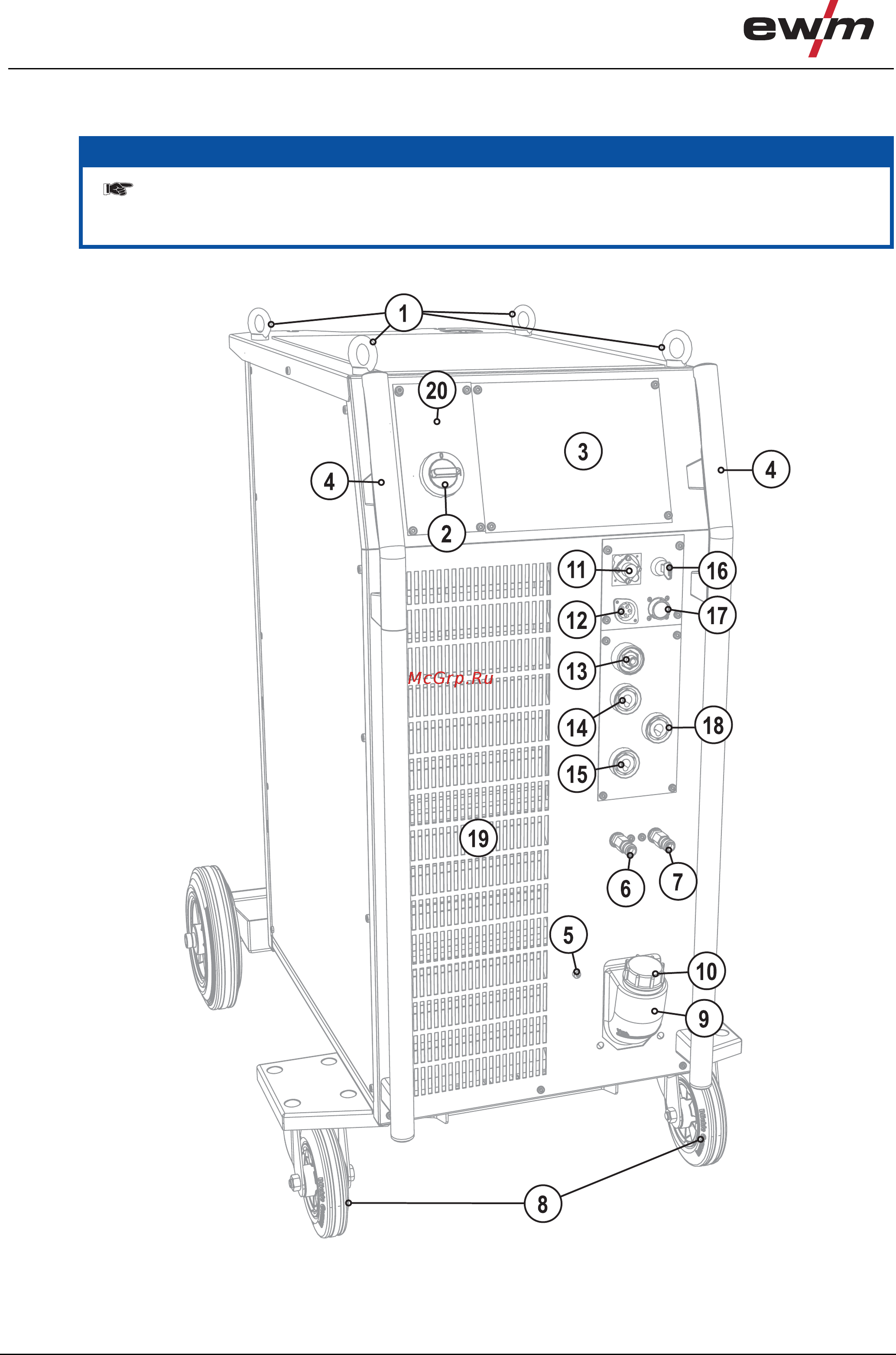 Ewm Tetrix 551 AC/DC Synergic FW [22/109] Tetrix 451 551 ac dc