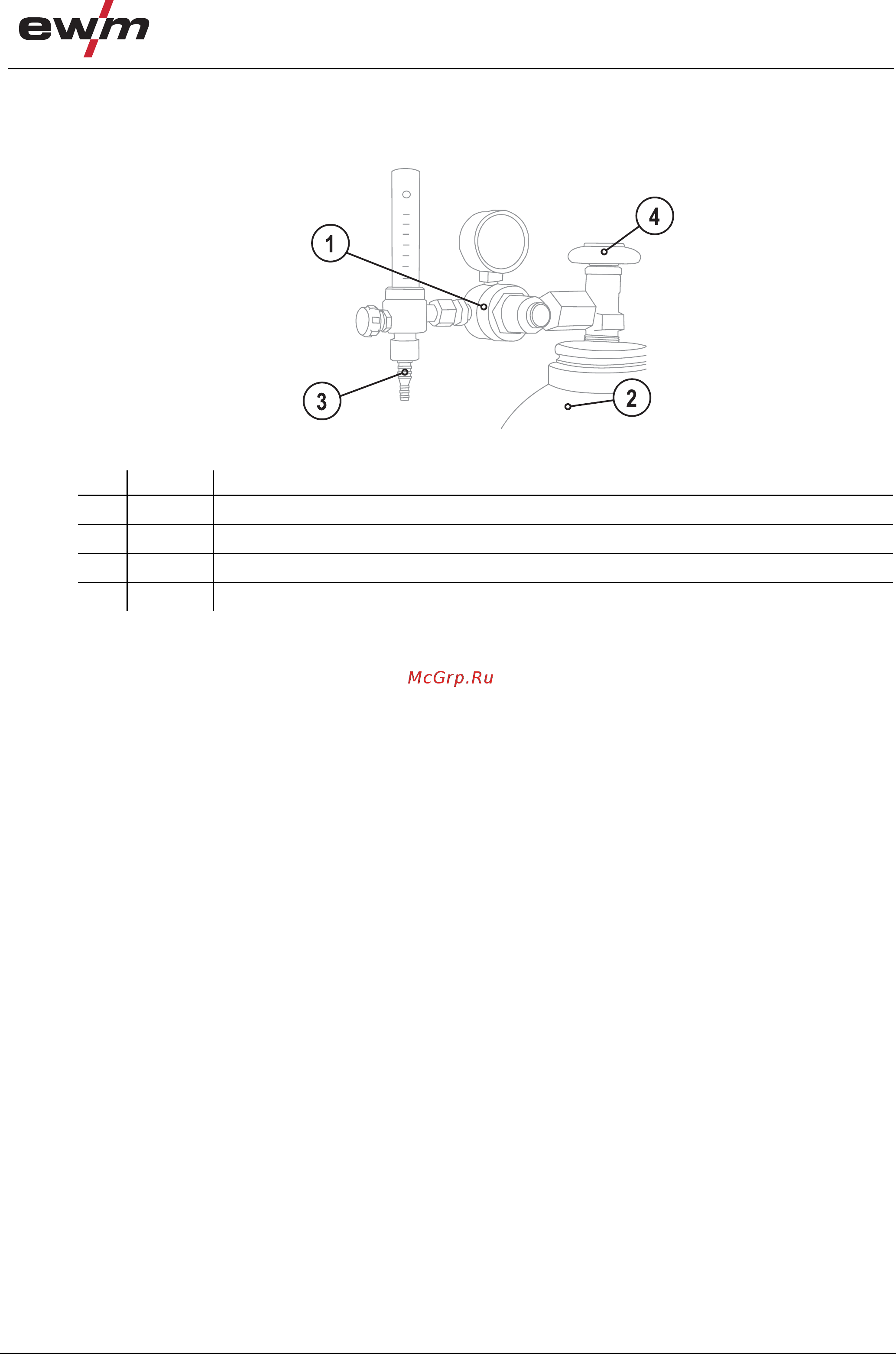 Ewm Tetrix 551 AC/DC Synergic FW [37/109] Подача защитного газа