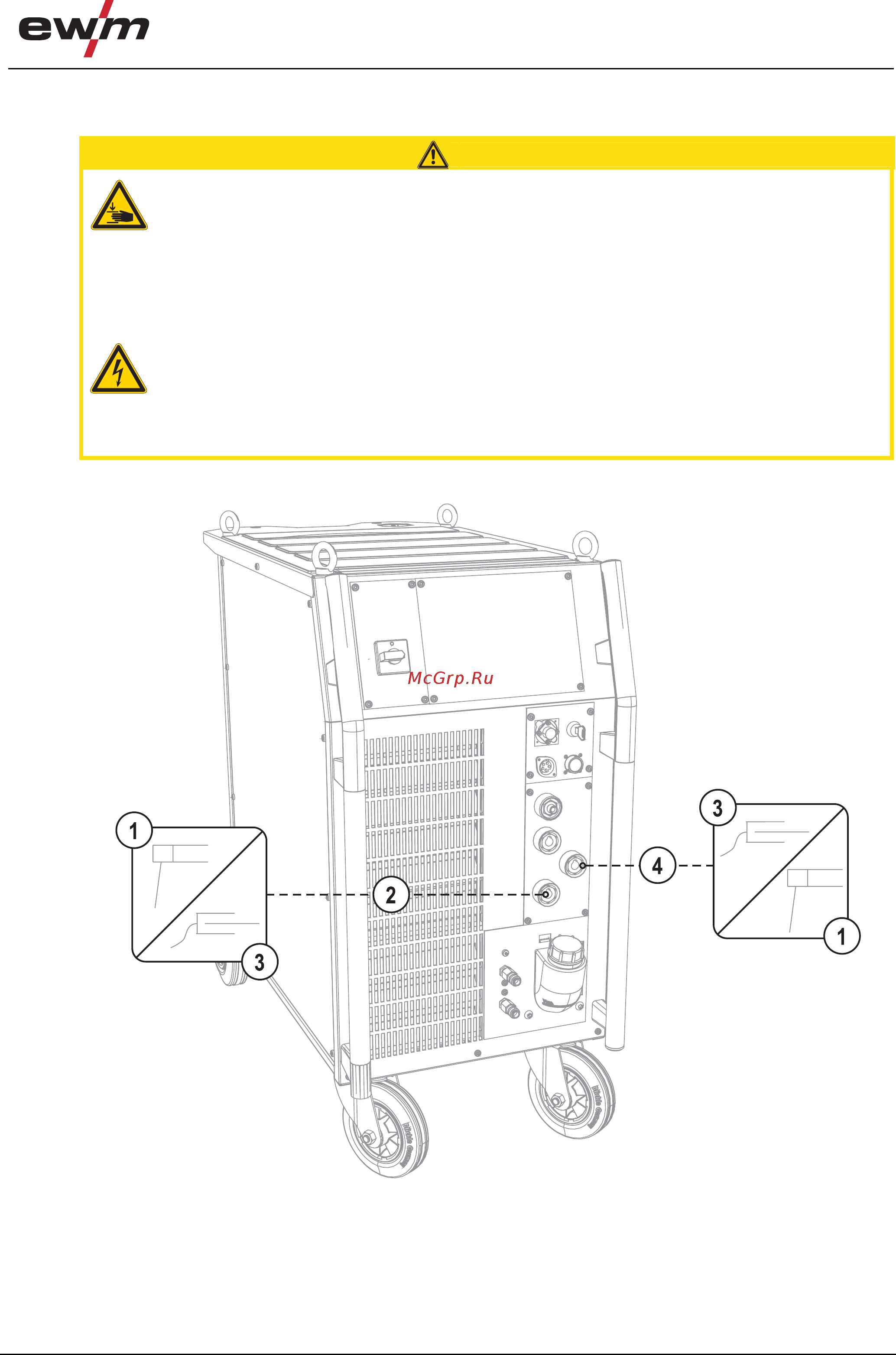 Ewm Tetrix 451 AC/DC Synergic FW [67/109] Ручная сварка стержневыми электродами