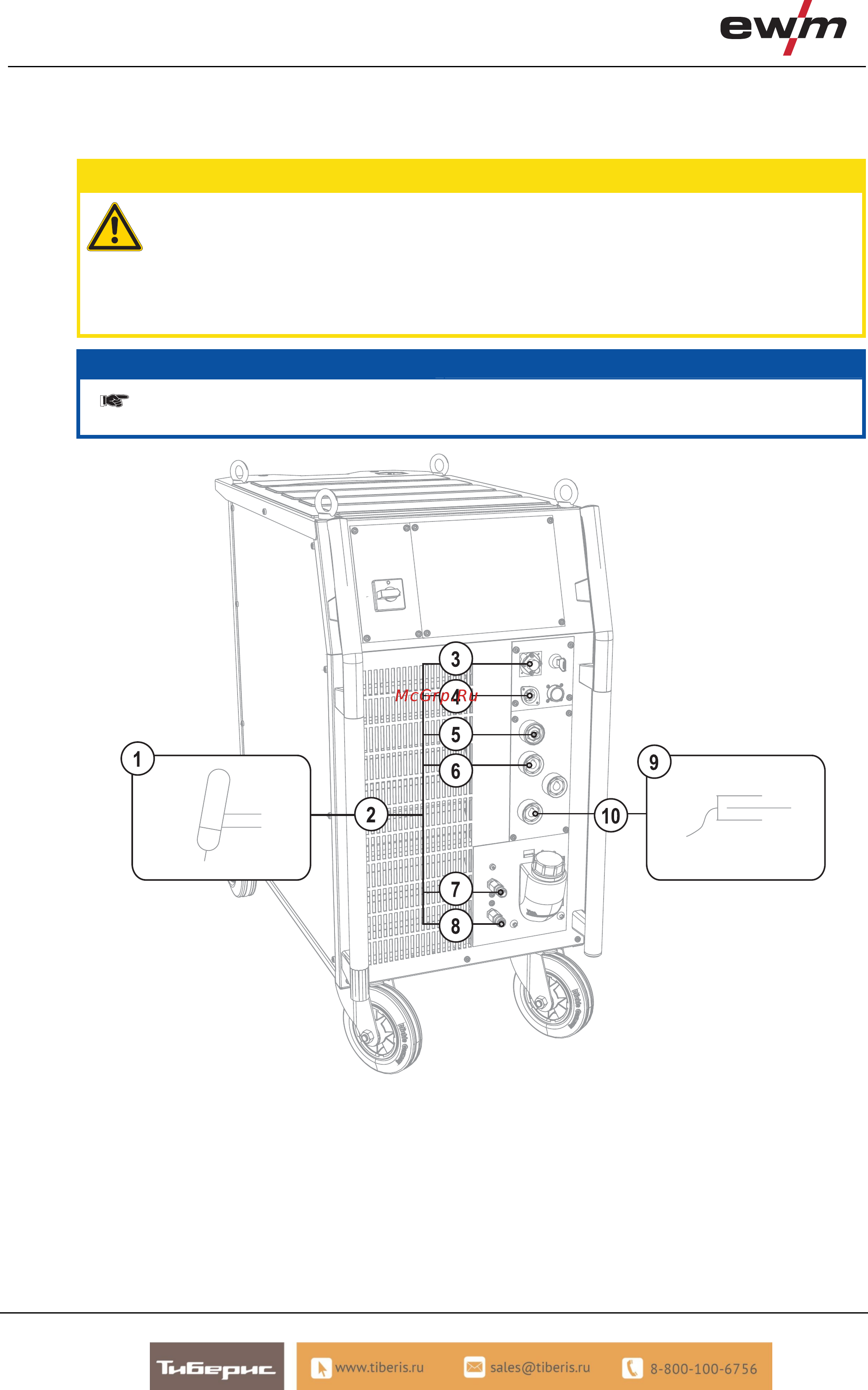 Ewm Tetrix 351 AC/DC Comfort [34/95] Конструкция и функционирование