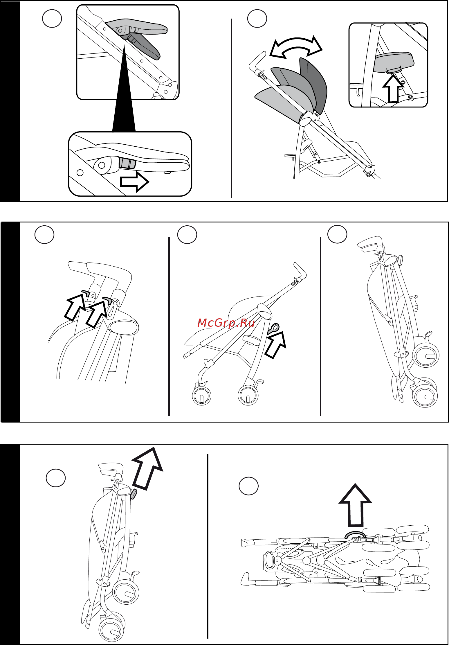 Peg-Perego Pliko Mini, Blue denim, синий/джинс (прогулочная) Инструкция по эксплуатации онлайн [6/44] 260324
