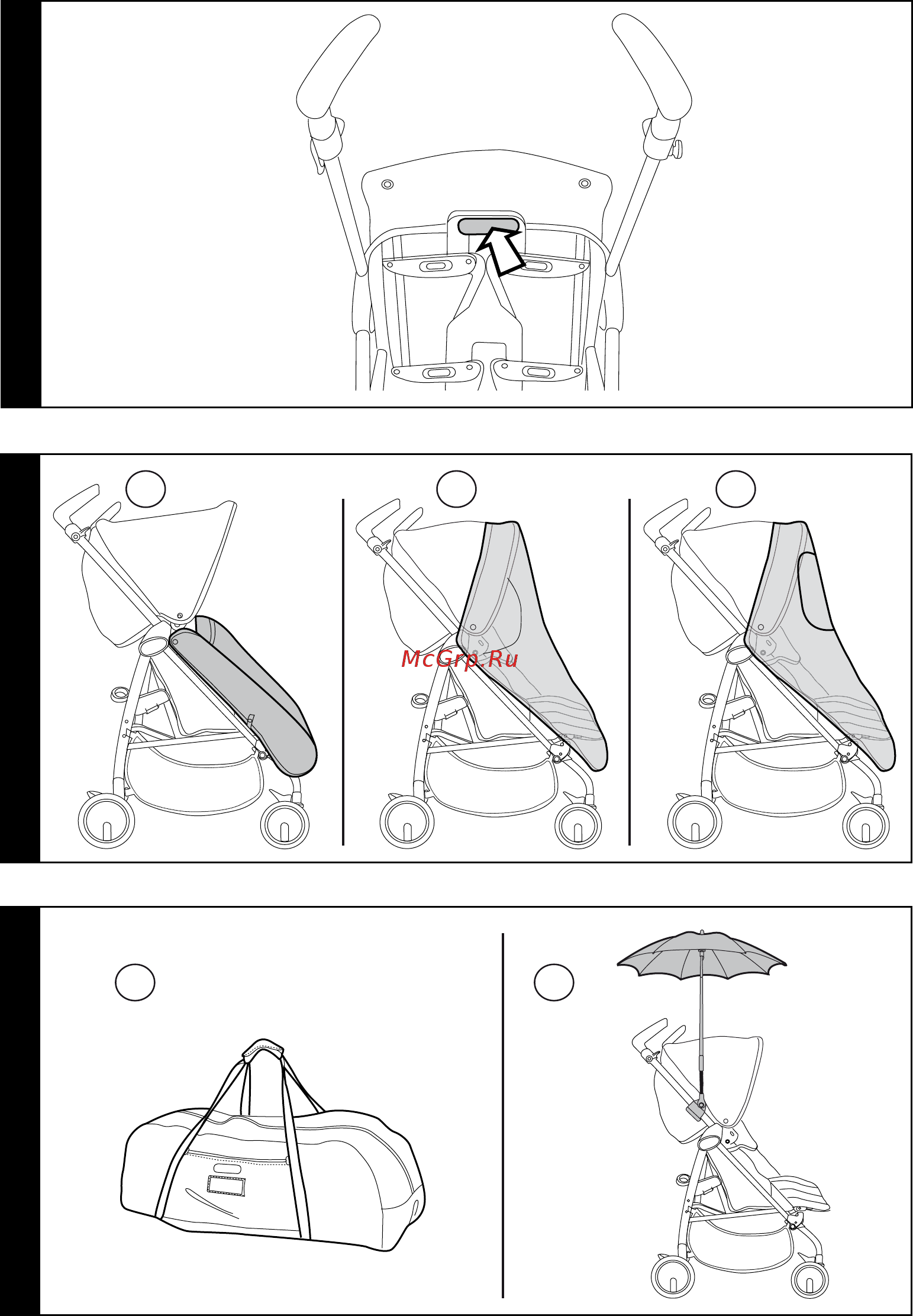 Peg-Perego Pliko Mini, Blue denim, синий/джинс (прогулочная) Инструкция по эксплуатации онлайн [8/44] 260324
