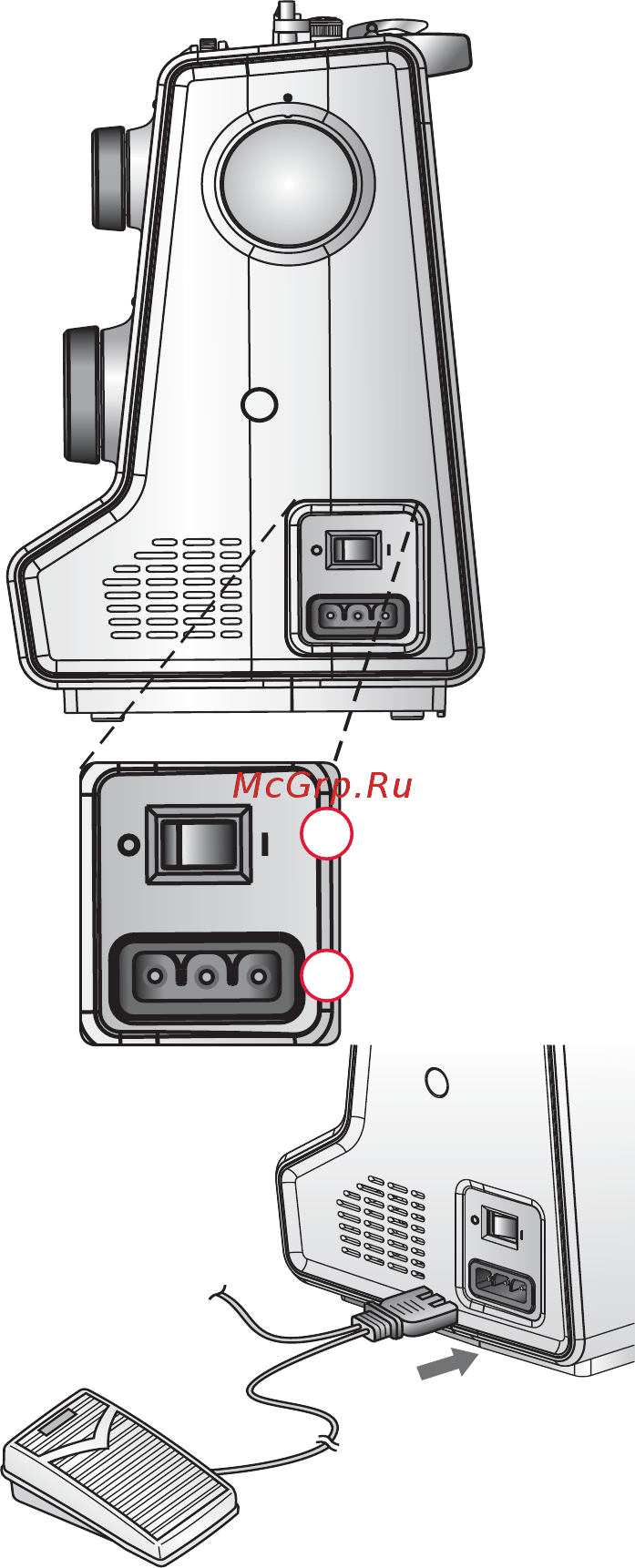 Pfaff Smarter 140S [11/36] Подготовка