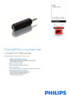 Philips Jack 3.5 M - 6,35 F Инструкция по эксплуатации