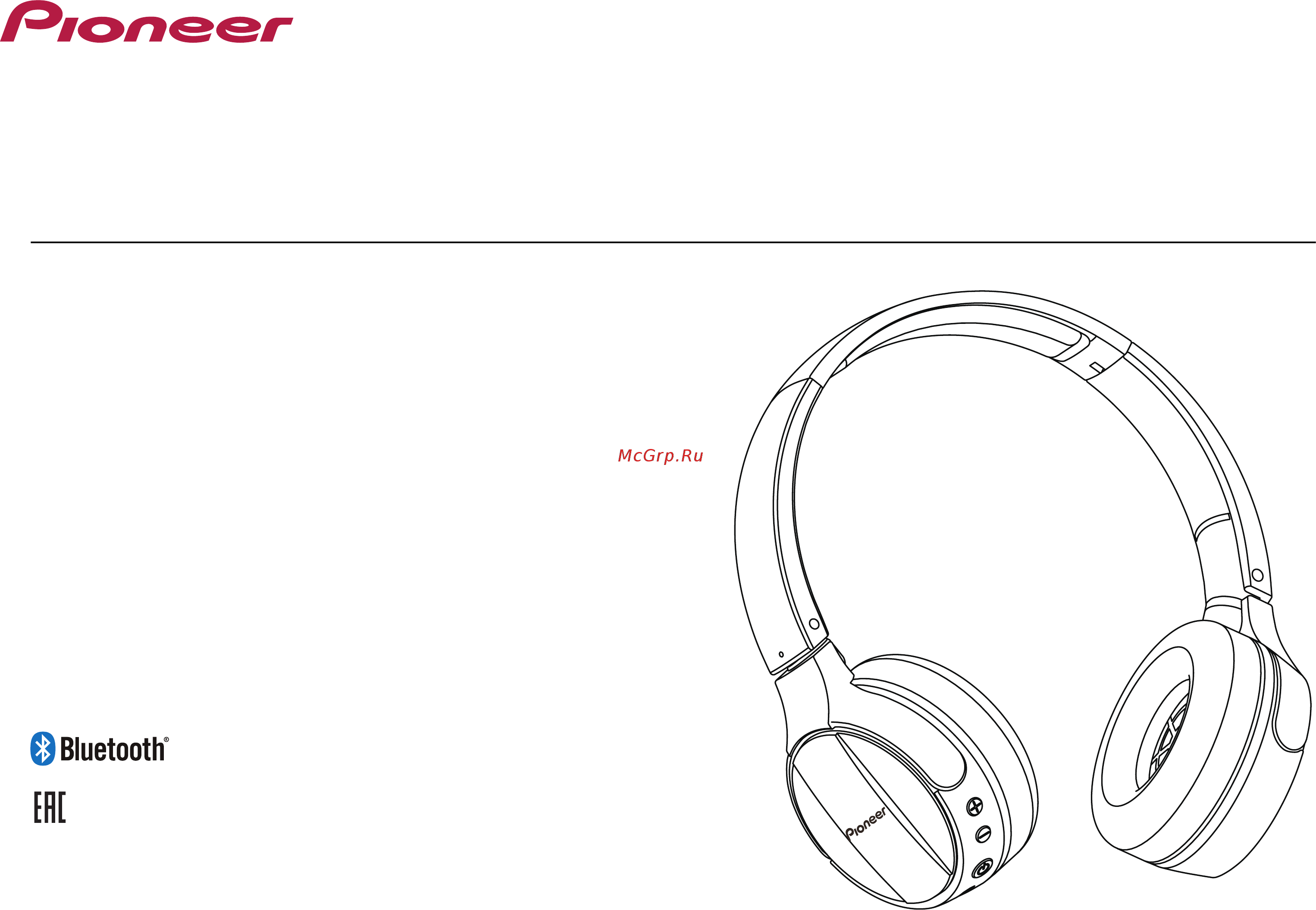 Pioneer SE-MJ553BT-W белые с микрофоном Инструкция по эксплуатации онлайн