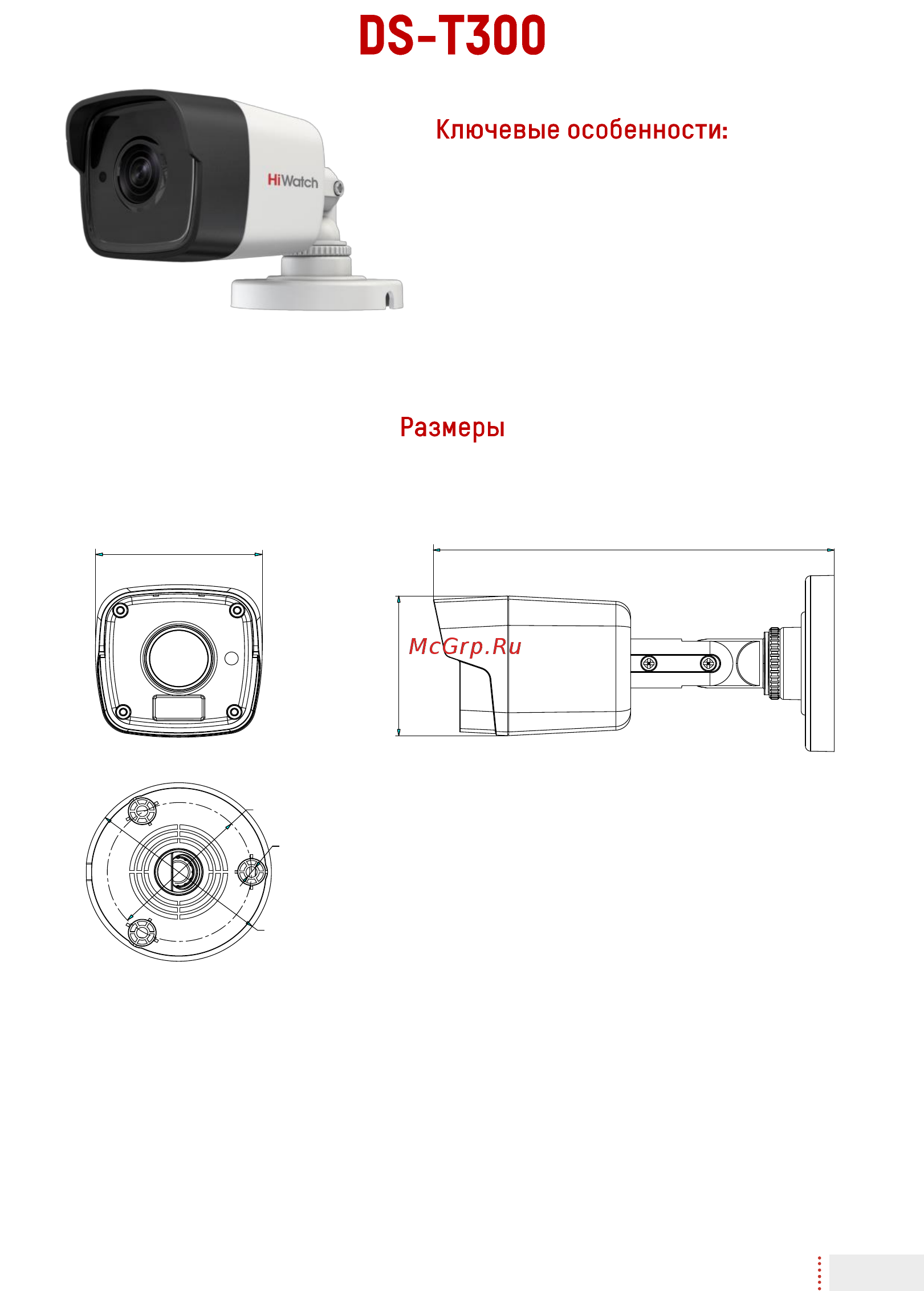 HiWatch DS-T300 Паспорт изделия онлайн [2/11] 260581