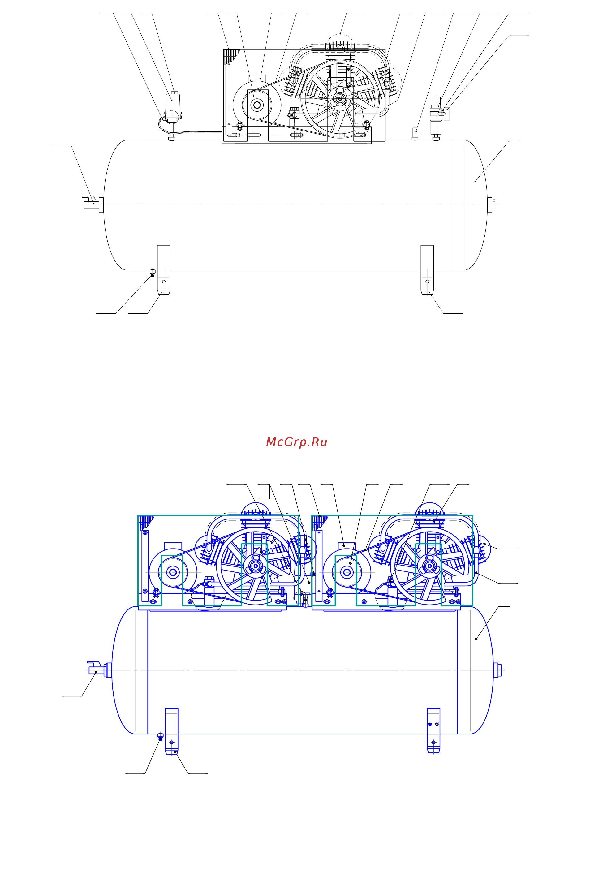 Remeza СБ4/Ф-500.LB75 [15/34] Рисунок 8 общий вид компрессора сб4 ф 500 lb75тб