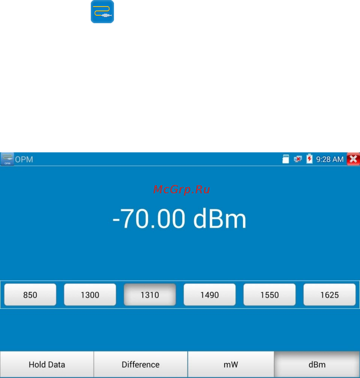 Tezter TIP-H-7 [114/165] Оптический измеритель мощности опция