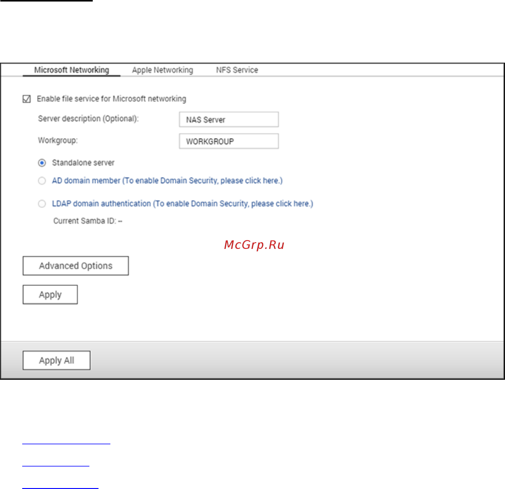 Qnap TVS-871U-RP-i3-4G [229/441] Win mac nfs
