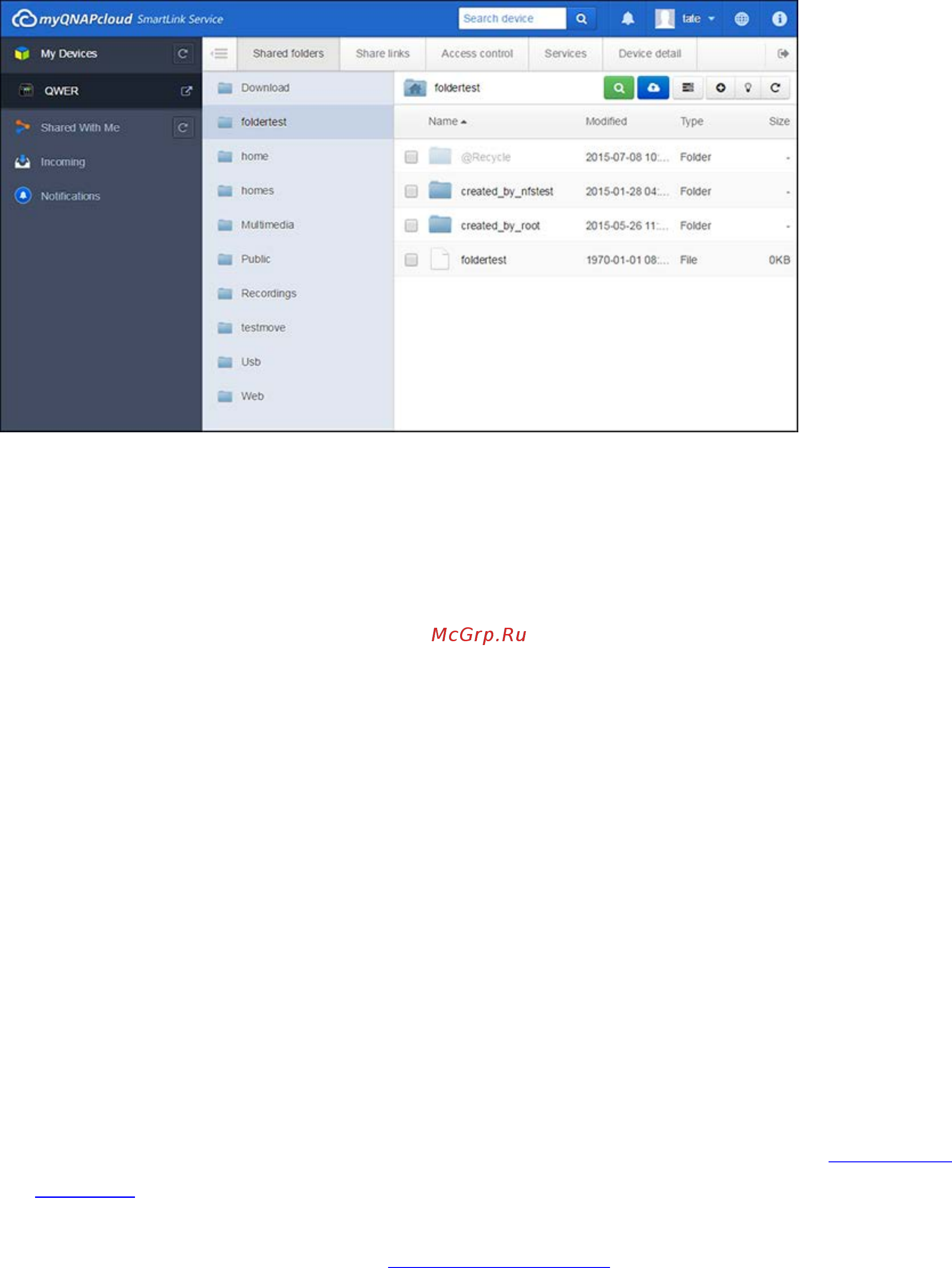 Qnap TS-831X-4Gb [376/441] Доступ к серверам nas через веб сайт myqnapcloud