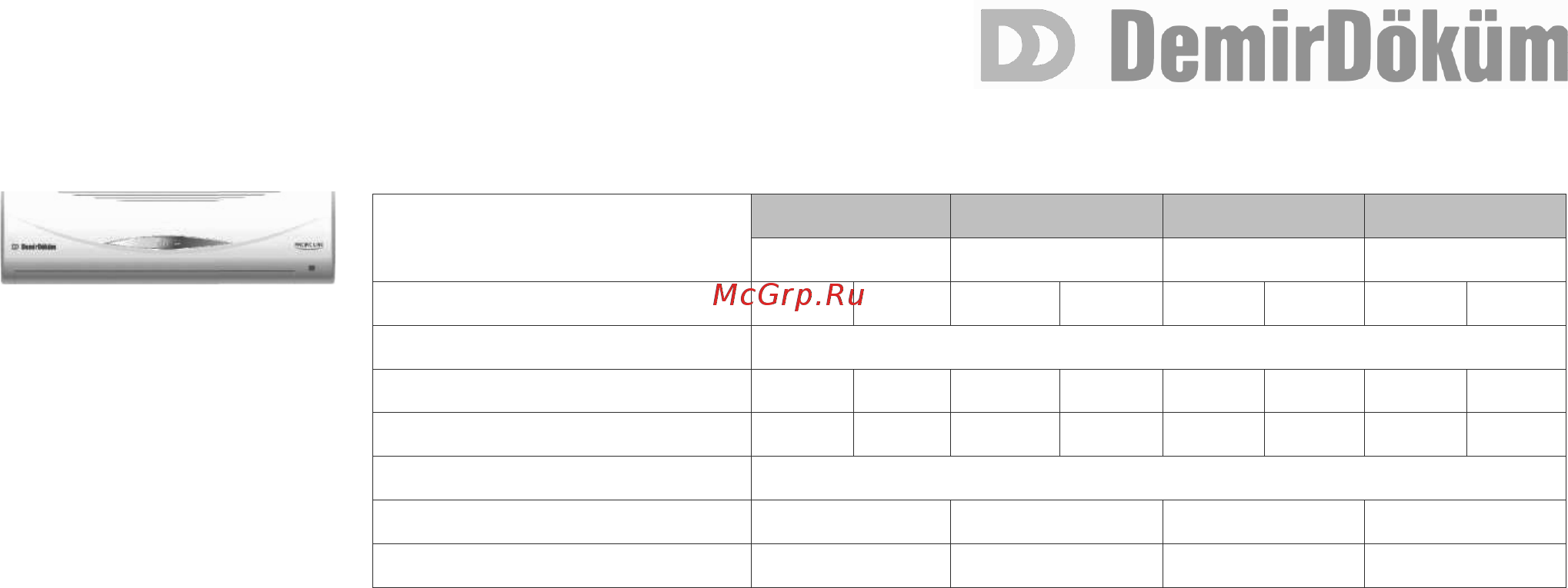 Demrad Pasific l2 HP [10/19] Величины которые указанны в обозначениях на вашем кондиционере или печатных документах которые прилагаются к нему это величины получены вследствие лабораторных экспериментов в лабораторных условиях данные величины могут изменяться в зависимости от условий использования изделия