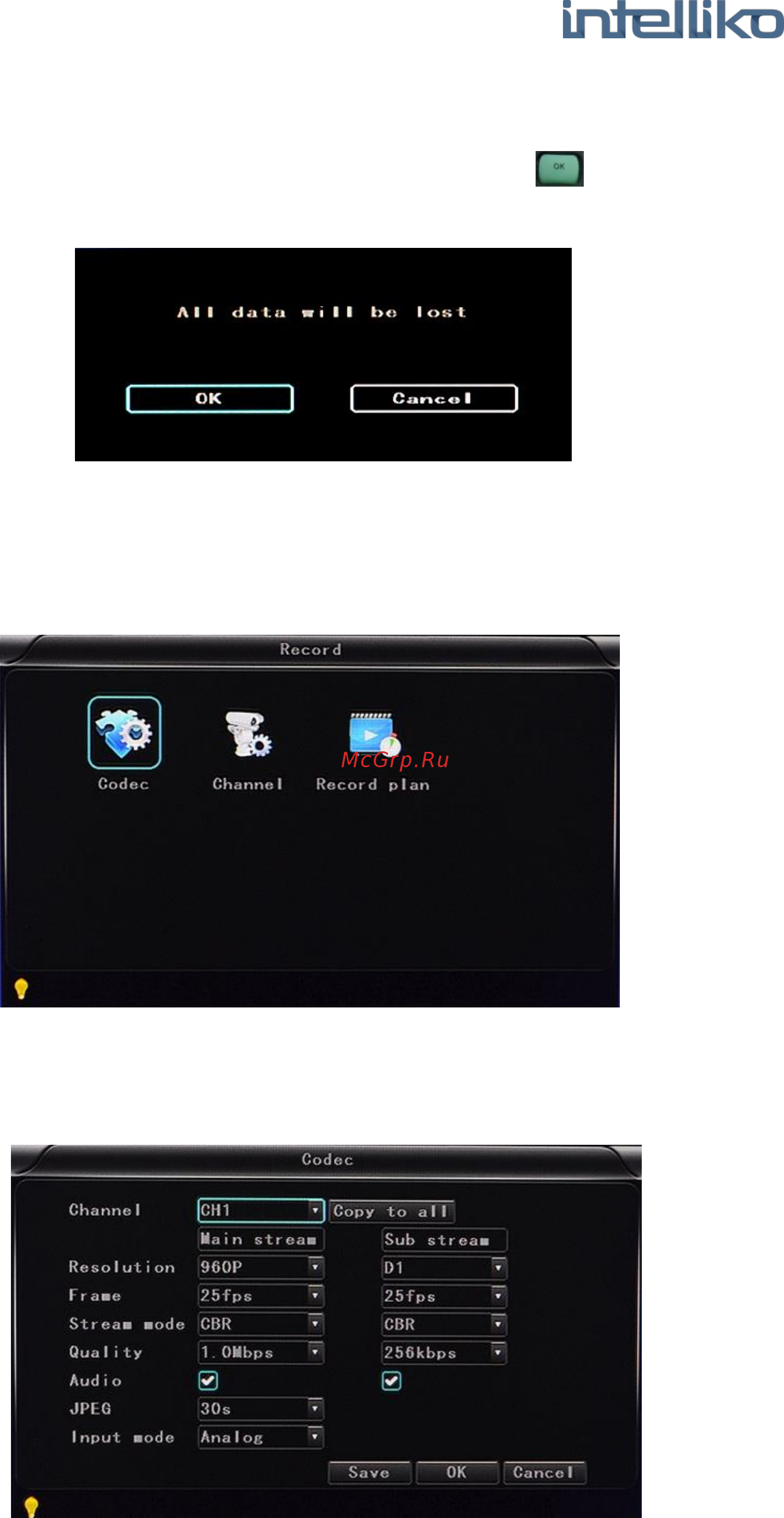 INTELLIKO INT-MDVR104-102 Руководство по эксплуатации онлайн [35/55] 261305