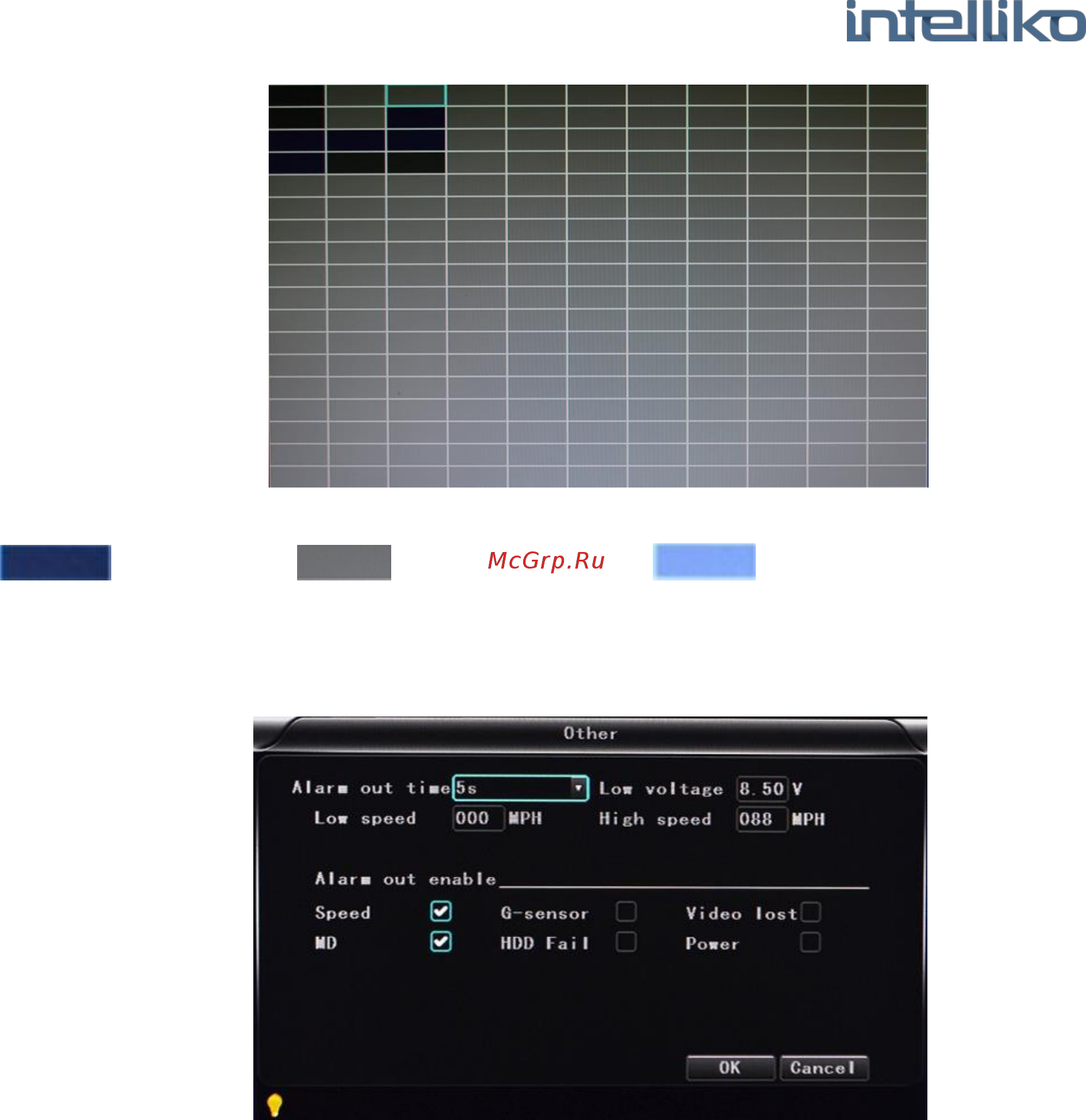 INTELLIKO INT-MNVR212-111 [54/69] Другие настройки сигнала тревоги